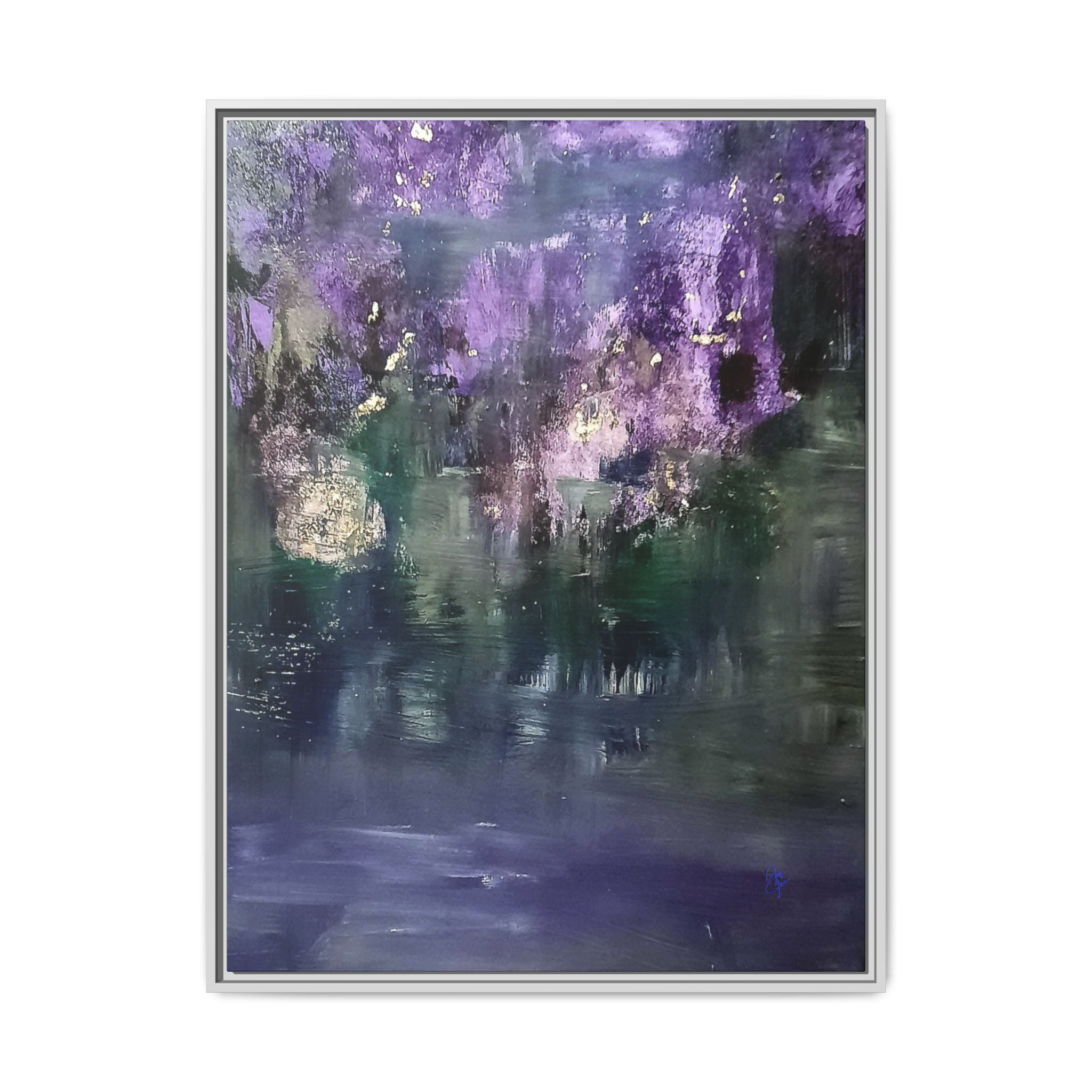 Impressionism Vibes Matte Canvas Print (Framed)
