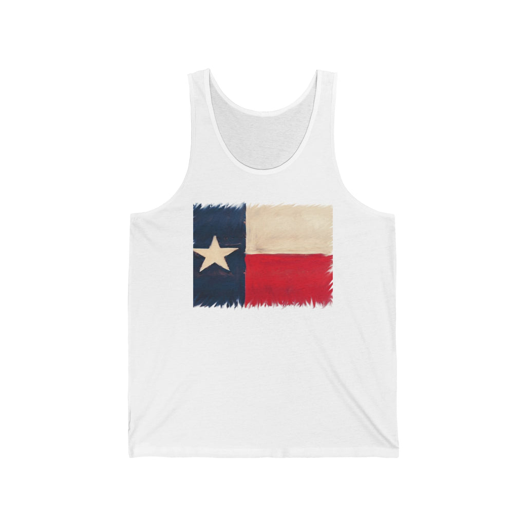 Texas Flag Tank Top — Vintage Lone Star Patriotic Summer Tank