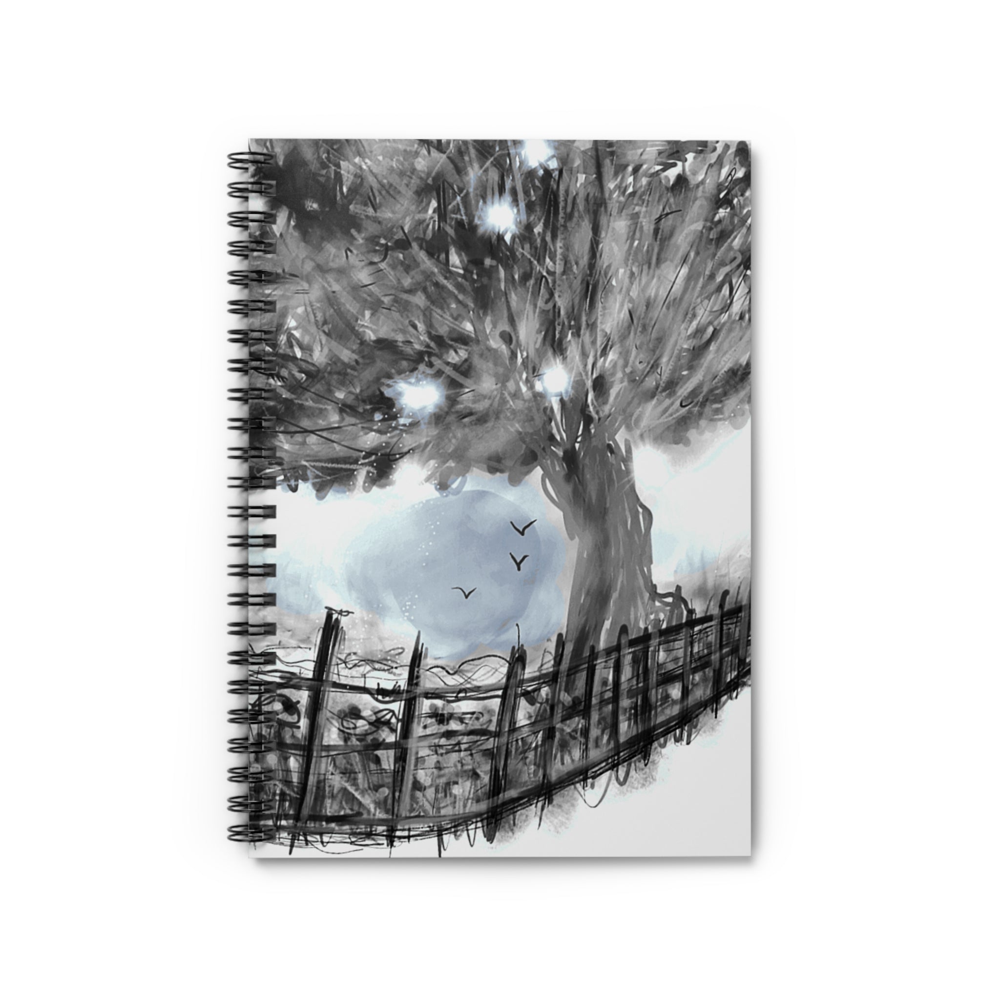 Spiral Ruled Notebook — 'Journal' Spiral Notebook for Notes & Daily Journaling