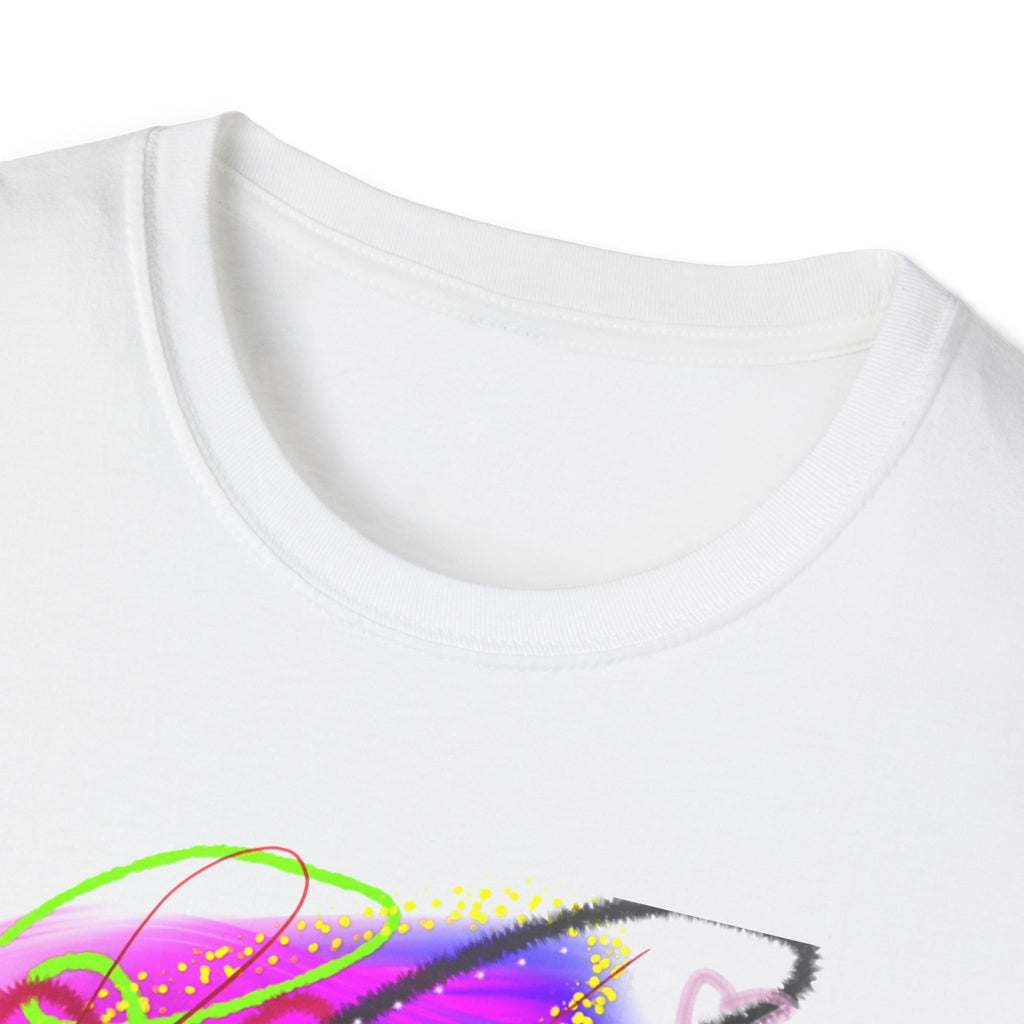 Abstract Neon Love T-Shirt — Colorful Graffiti Art Tee