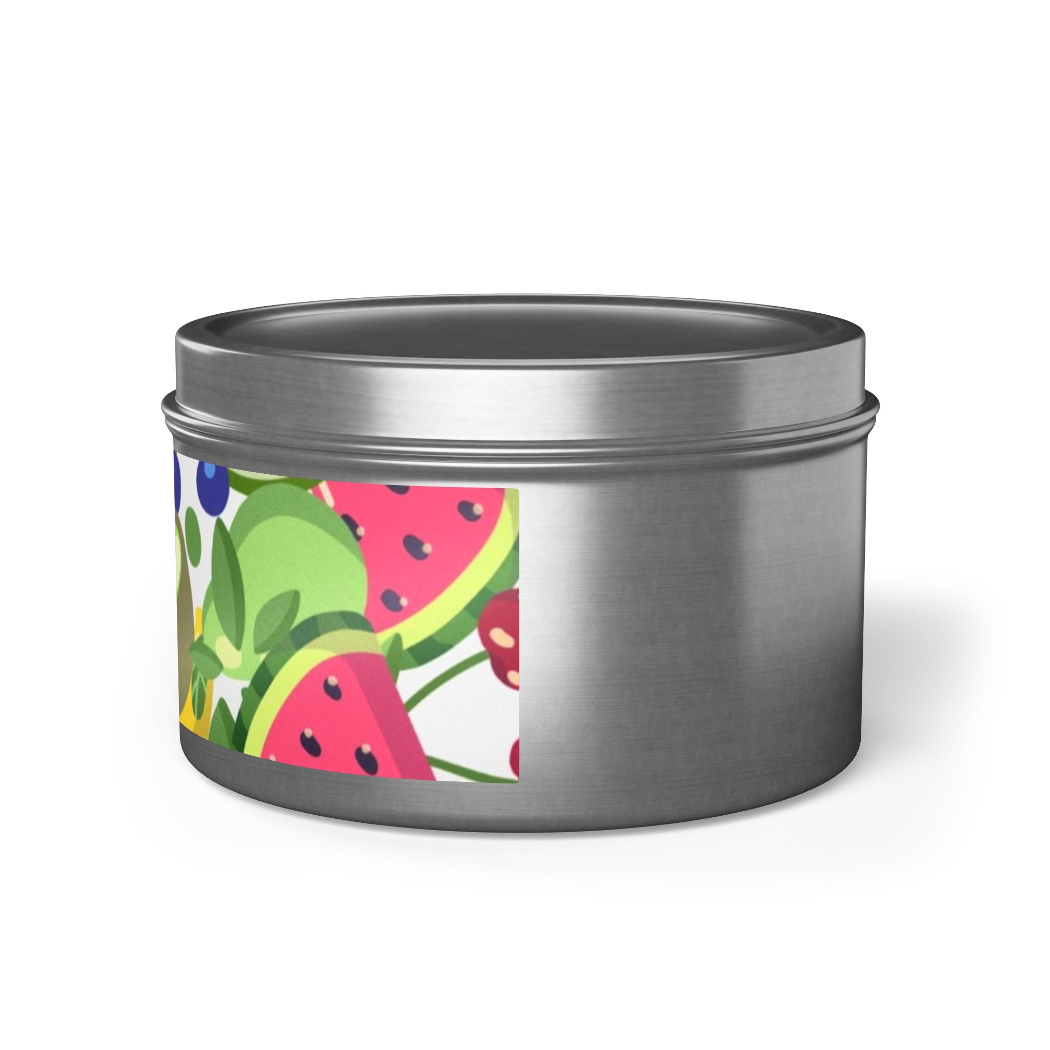 Tin Candle — Angie’s Soul Tropical Fruit Scented Tin Candle