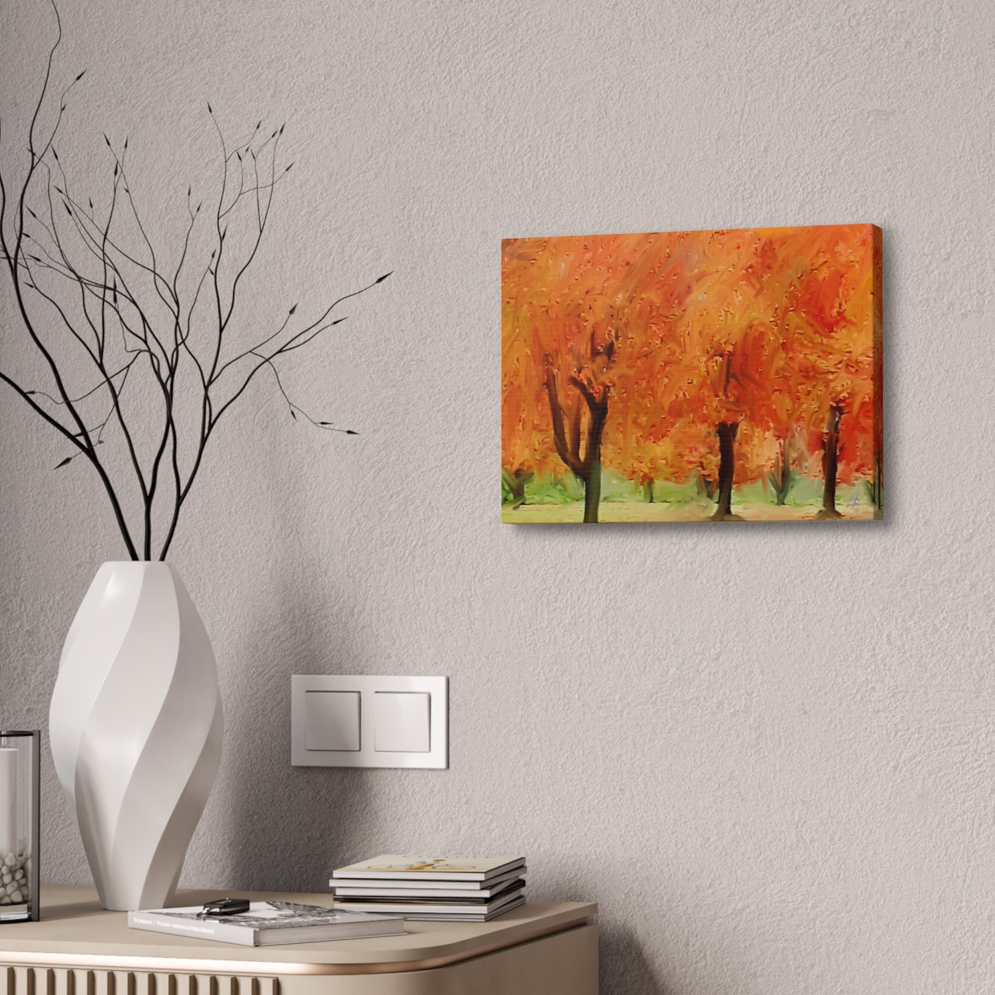 Trees of North Carolina Canvas Stretched 1.5"