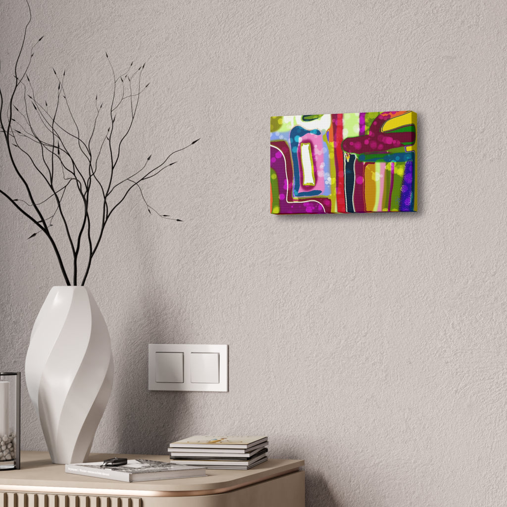 Abstract Colorburst Canvas – Vibrant Pop Art Wall Decor