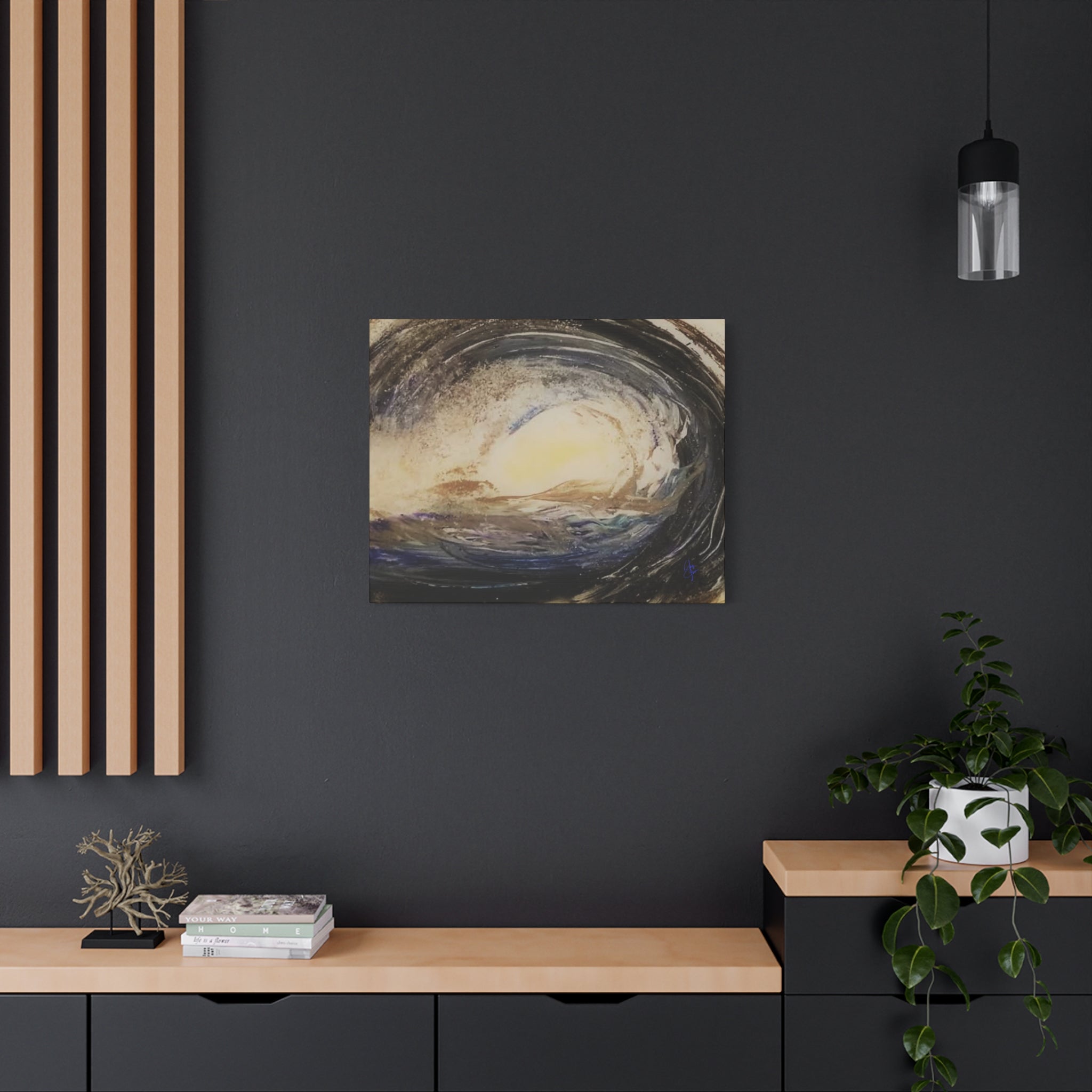 Surf the Waves Matte Canvas Wall Art — Stretched 1.25"