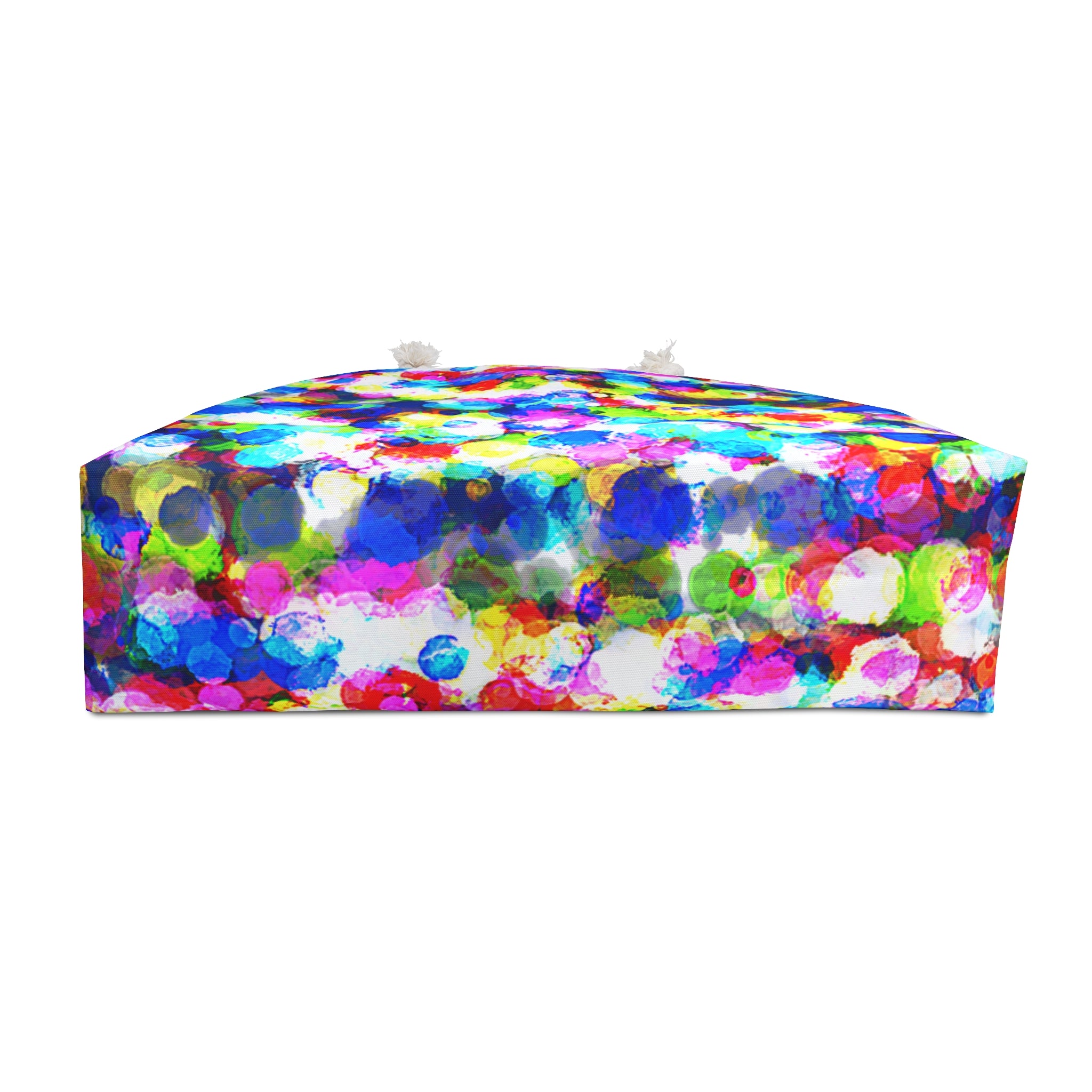 Color Burst Weekender Bag — Bright Abstract Travel Tote