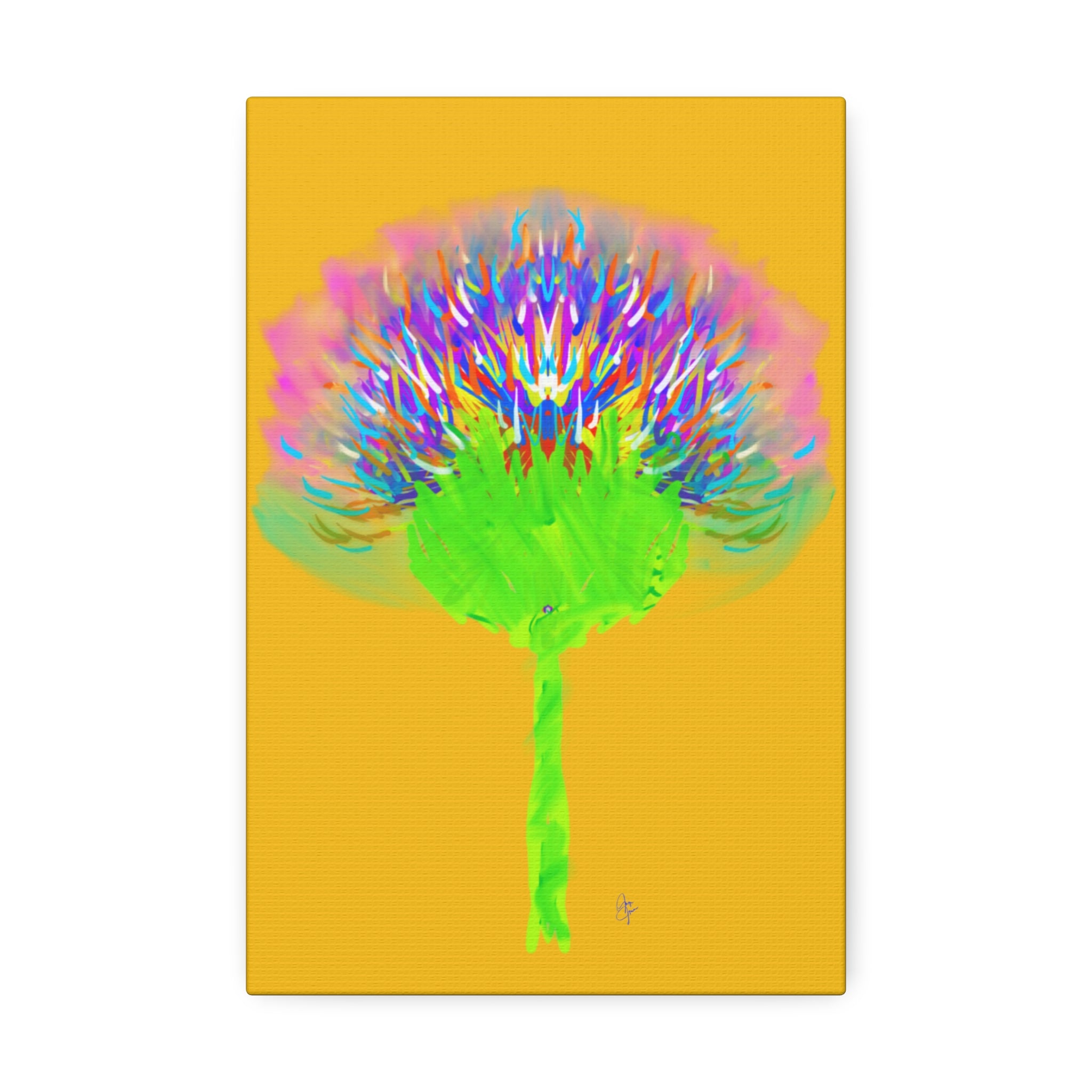 Vibrant Bloom Canvas