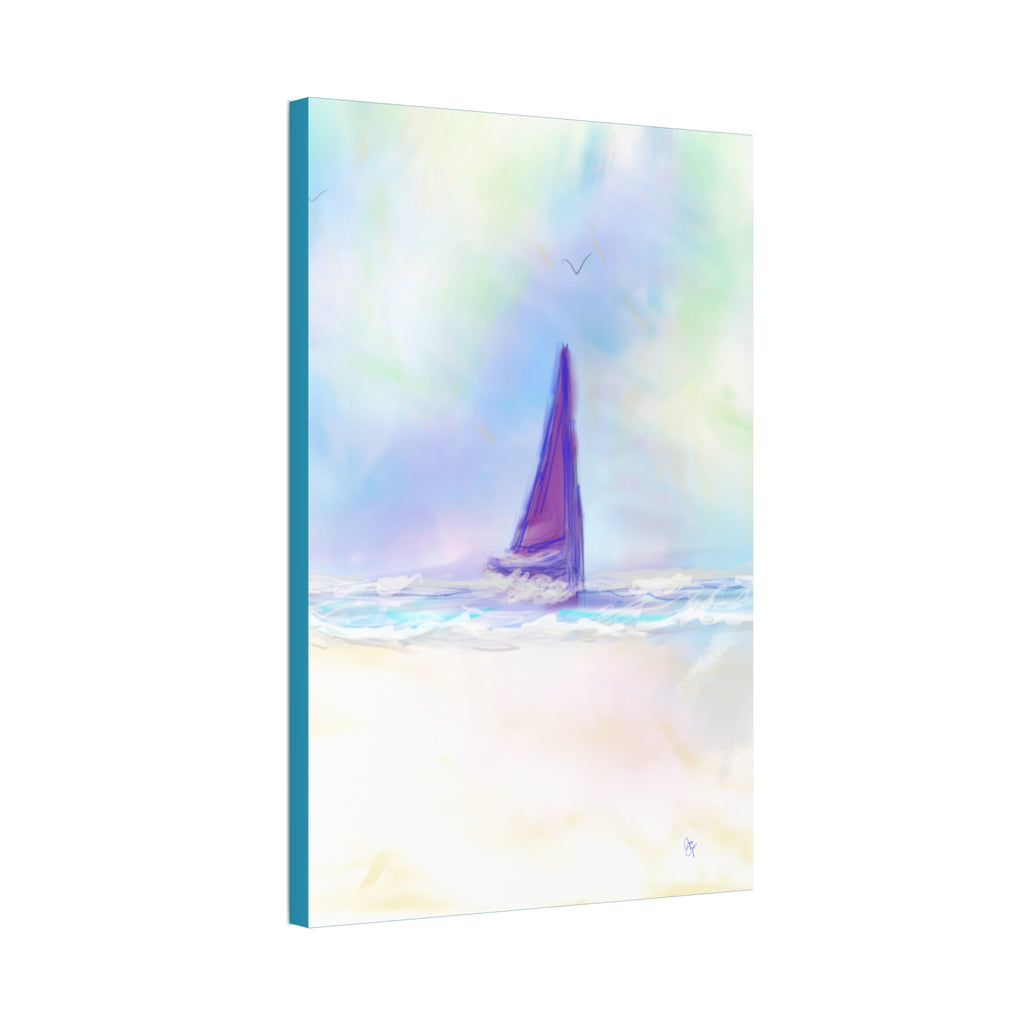 Sailboat Seascape Canvas
