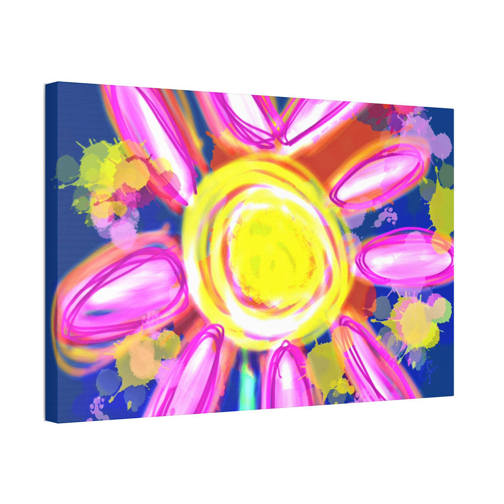 Bright Sunshine Daisy Canvas