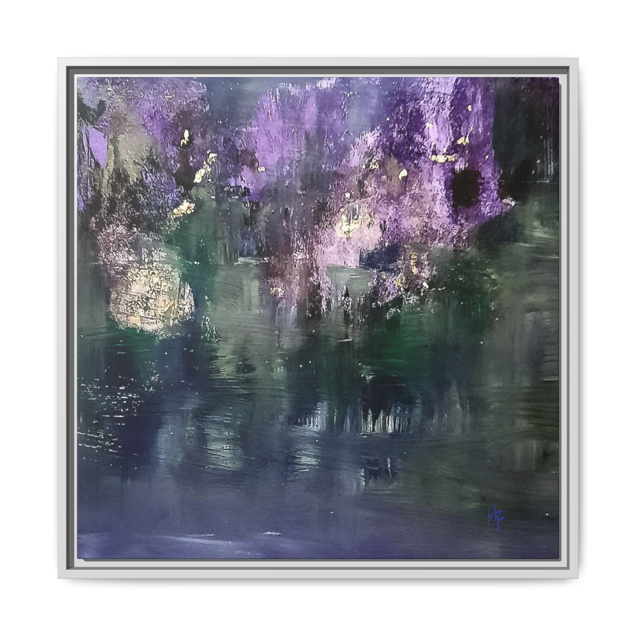 Impressionism Vibes Matte Canvas Print (Framed)