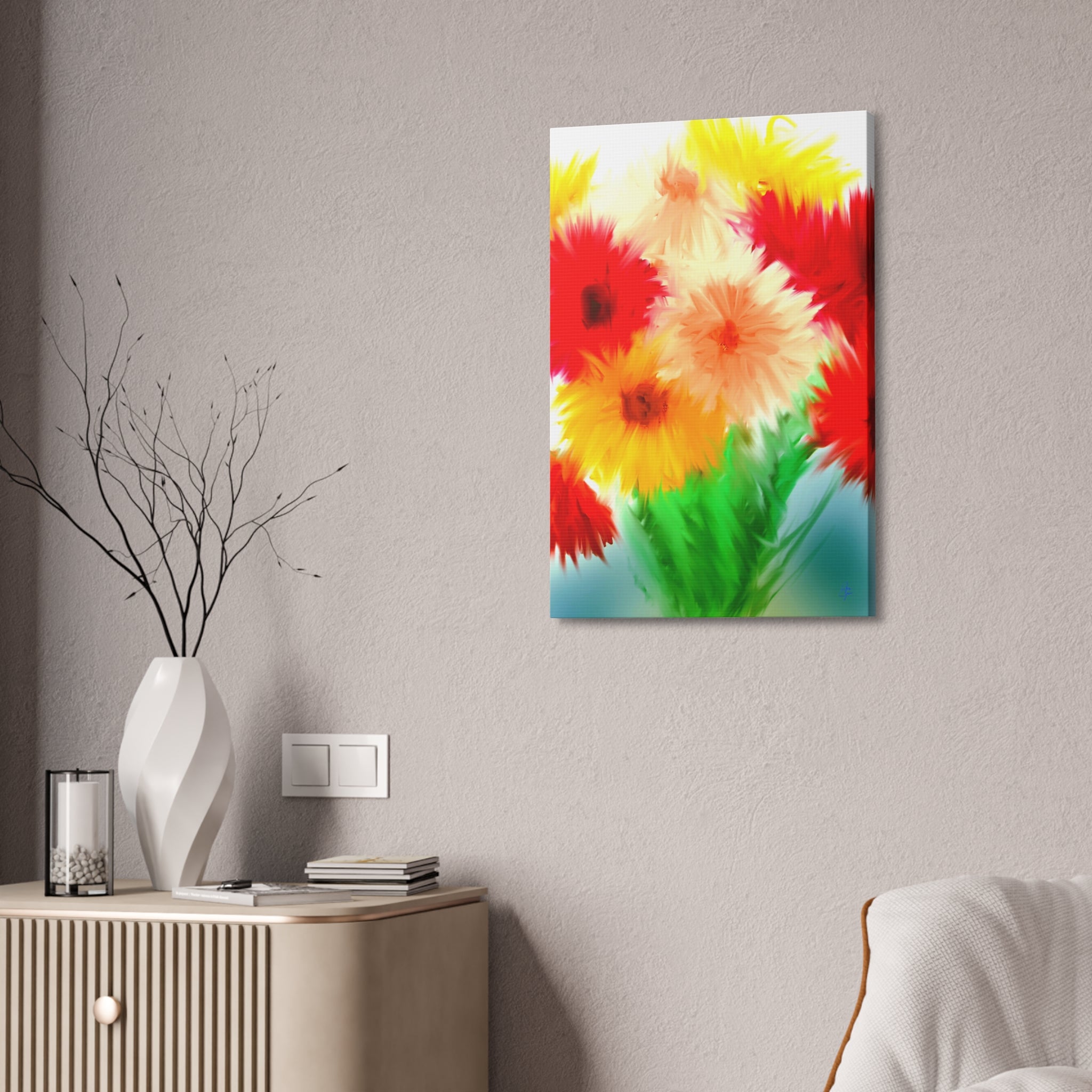 Floral Bouquet Canvas
