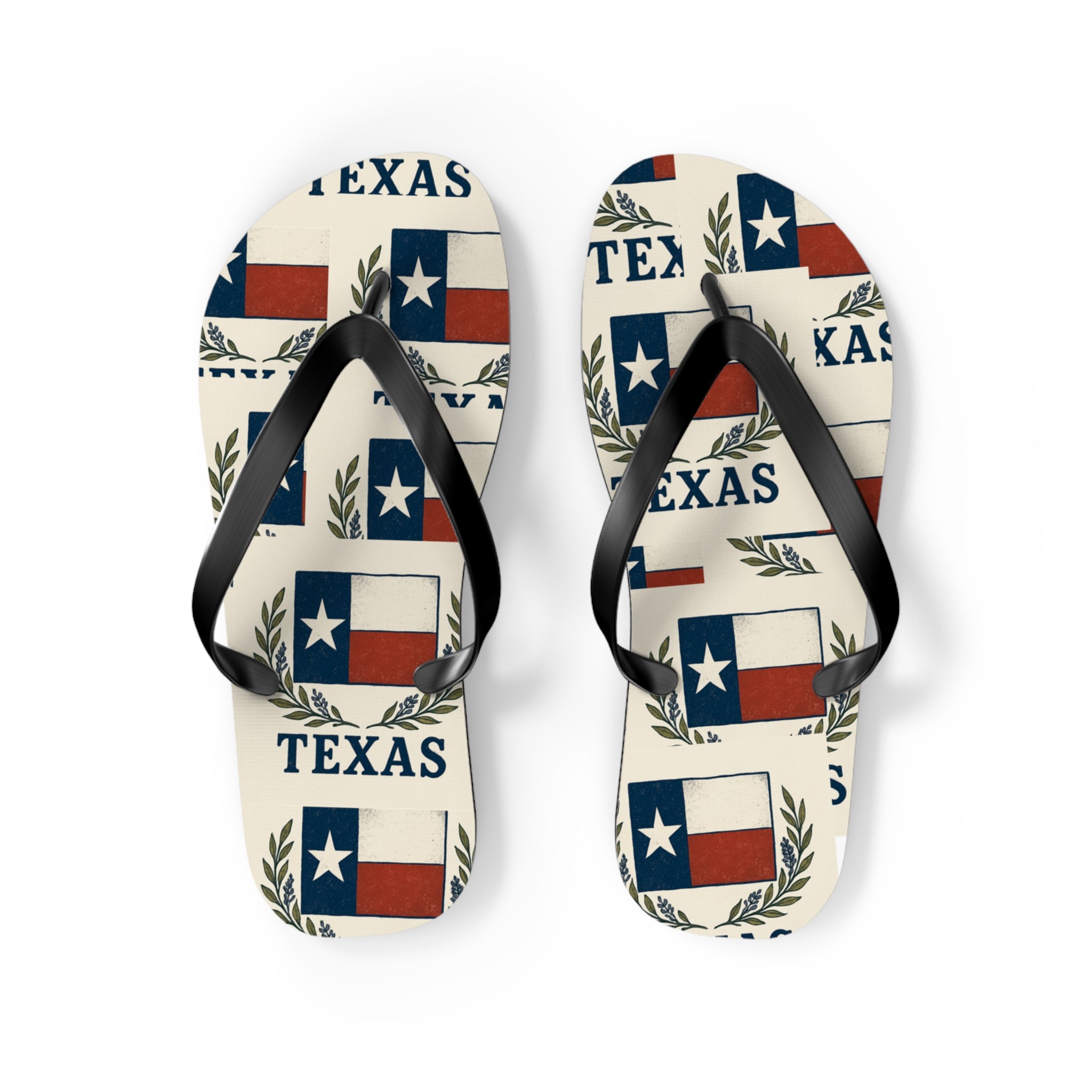 Texas Flag Flip Flops for Summer Fun