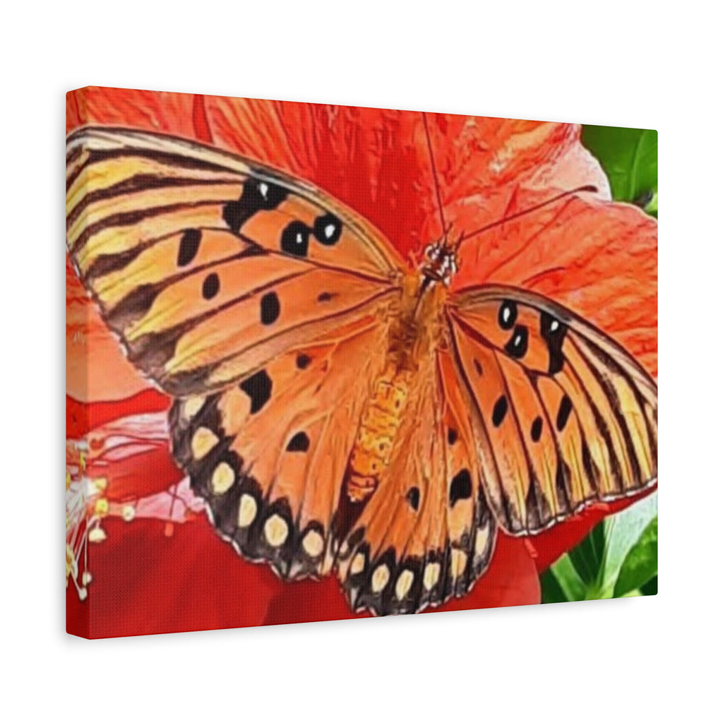 Vibrant Butterfly Canvas Art