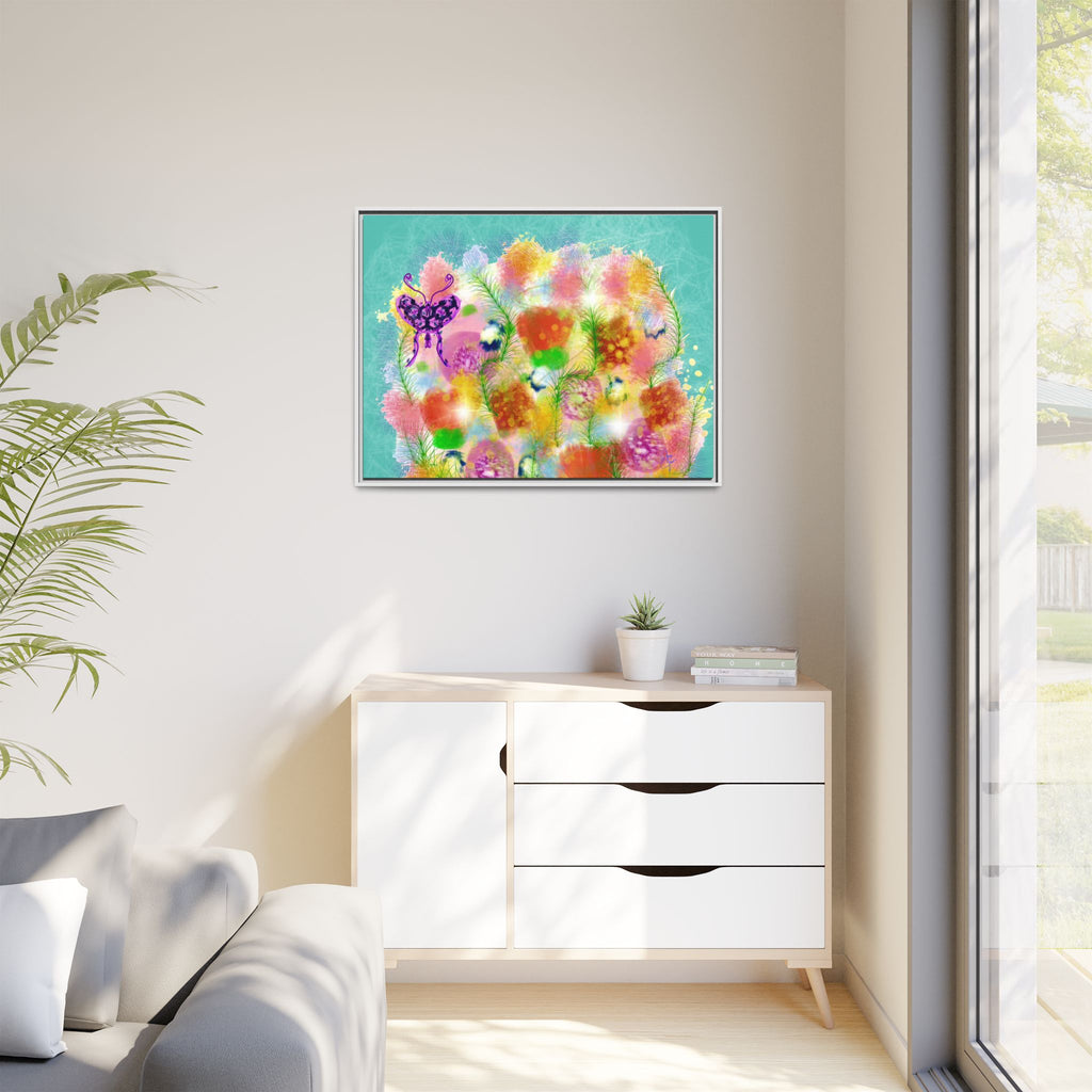 Matte Canvas, Framed (Multi-color)