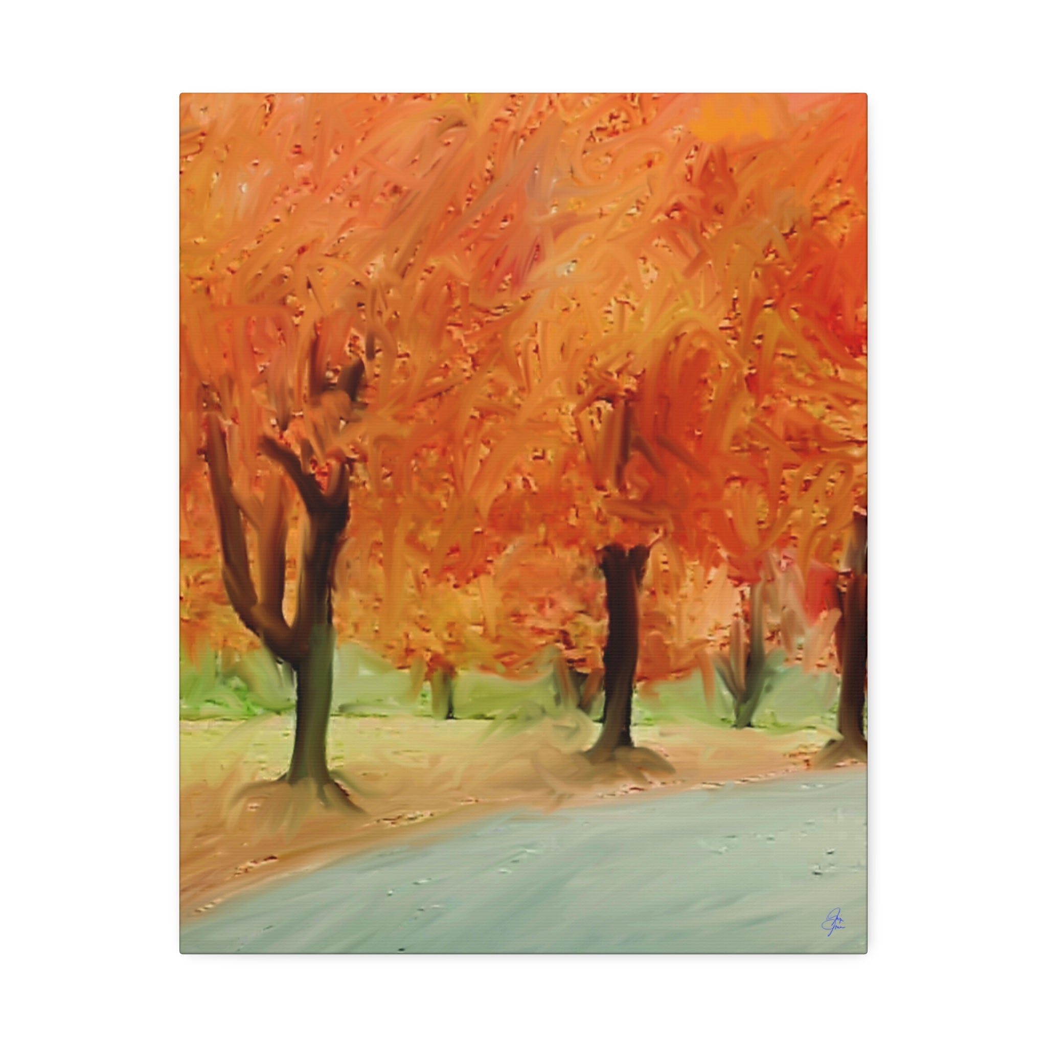 Trees of North Carolina Canvas Stretched 1.5"