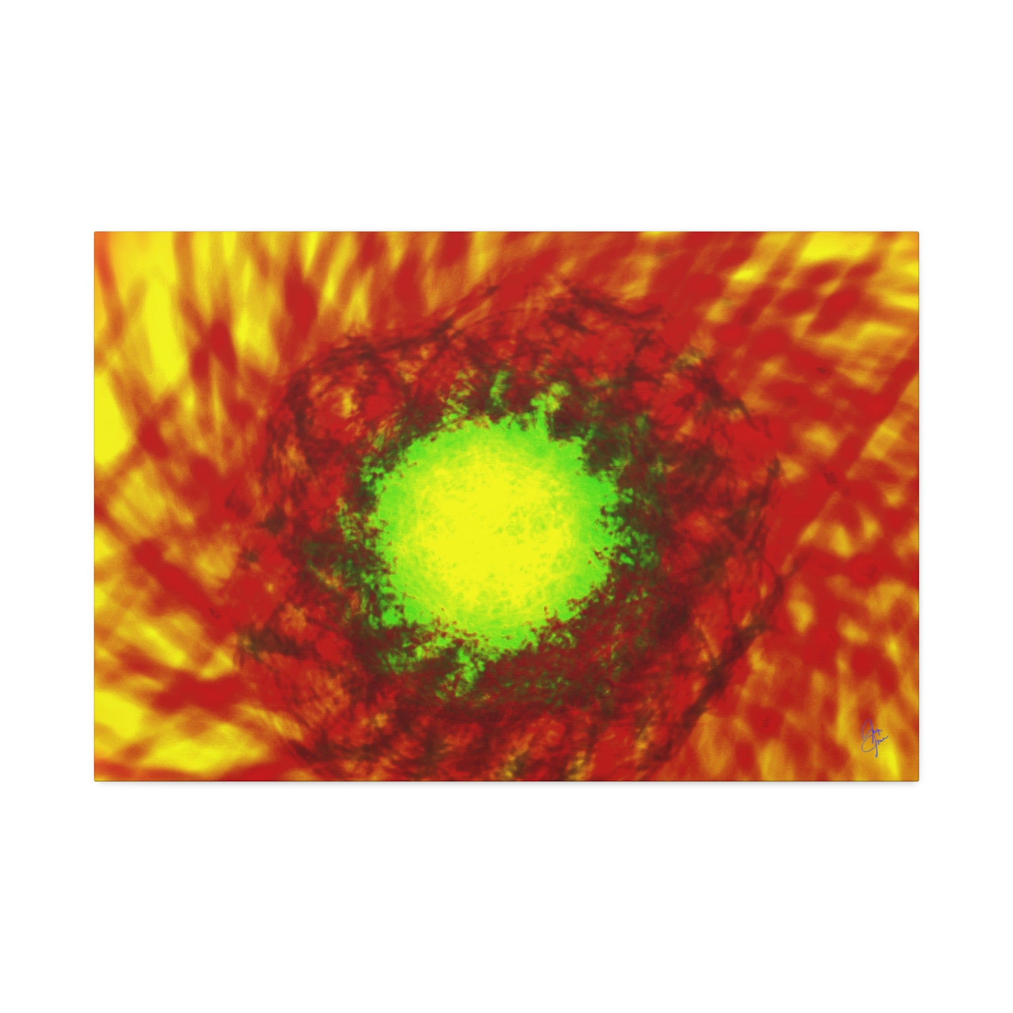 Glowing Blossom Canvas Stretched 1.5"