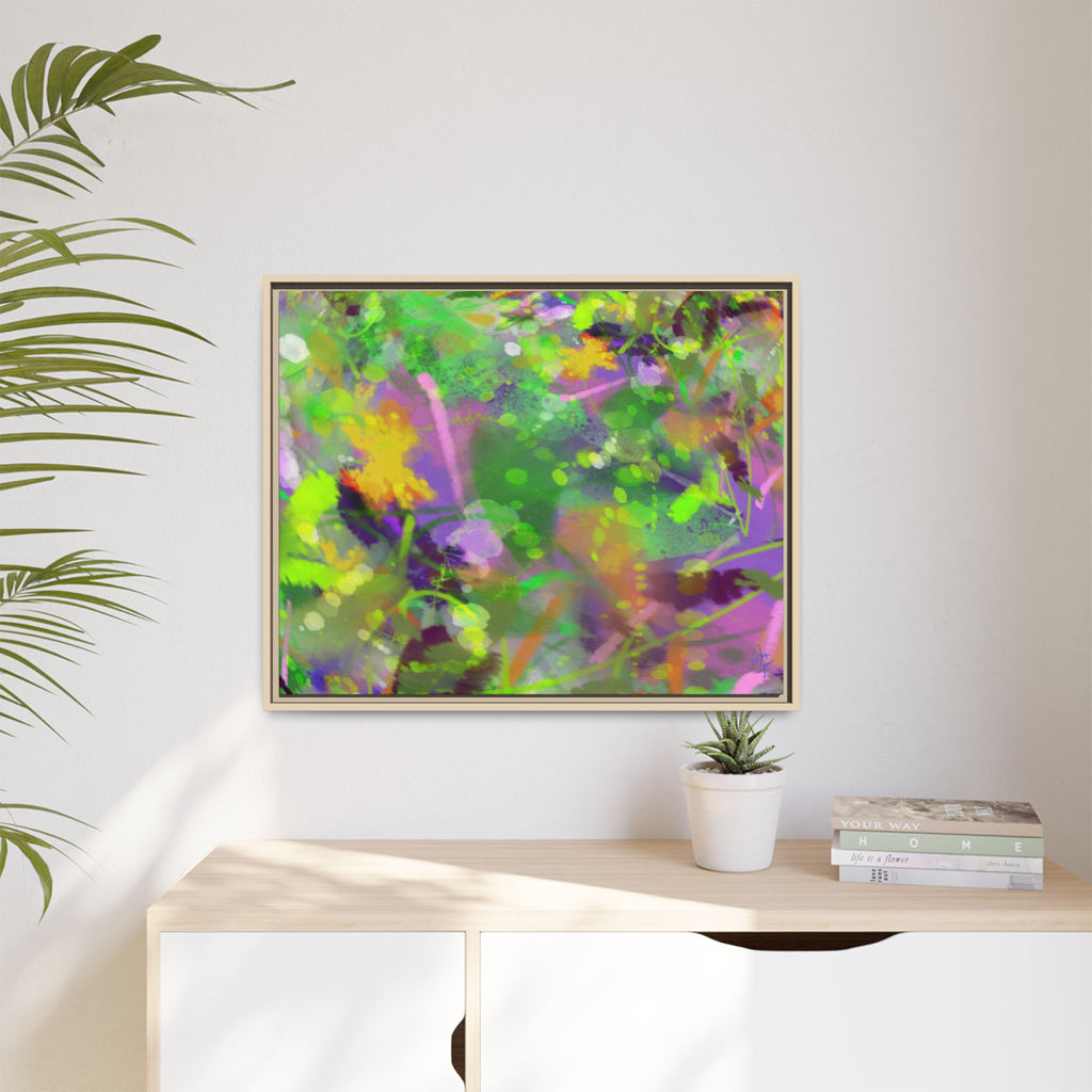 Matte Canvas, Framed (Multi-color)