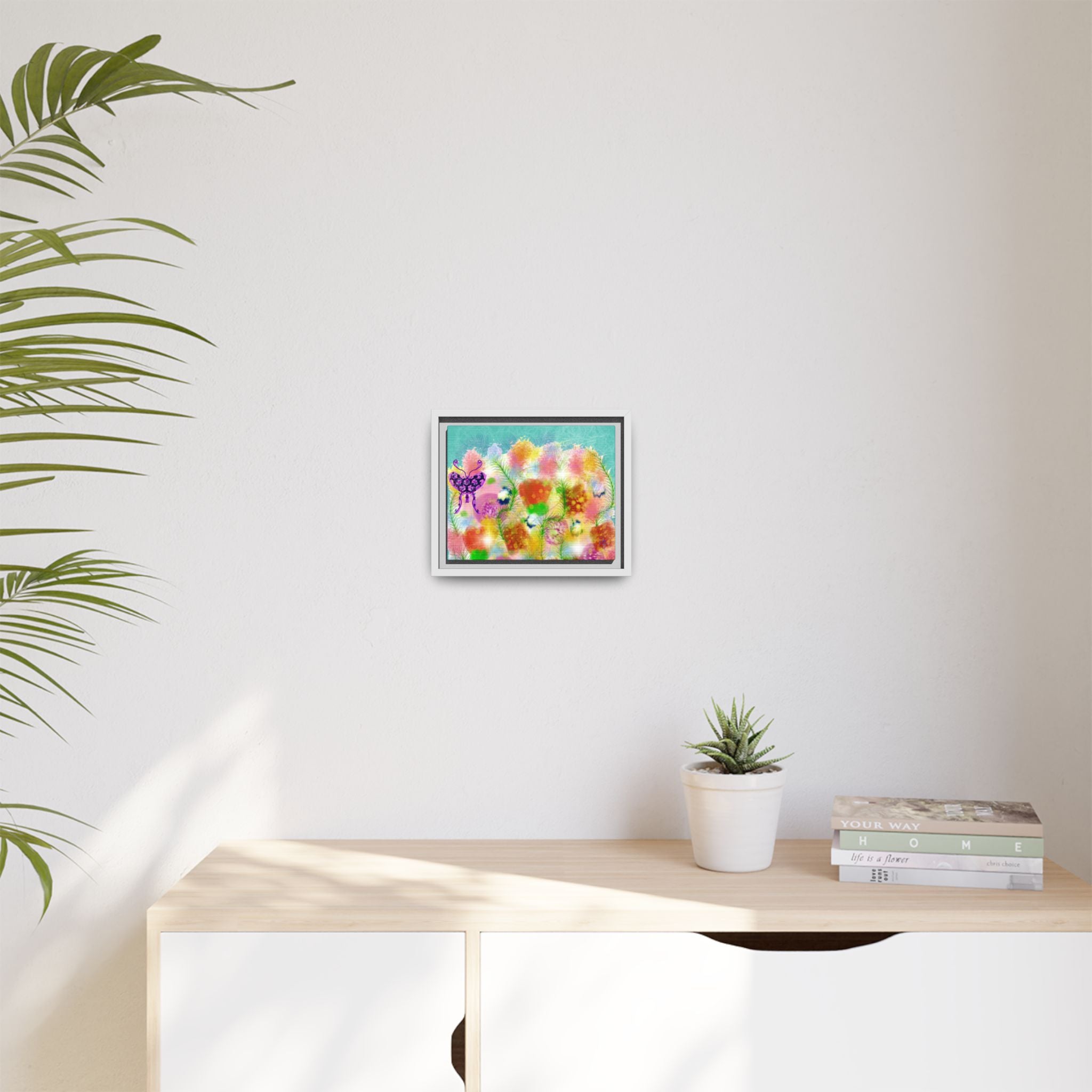 Matte Canvas, Framed (Multi-color)