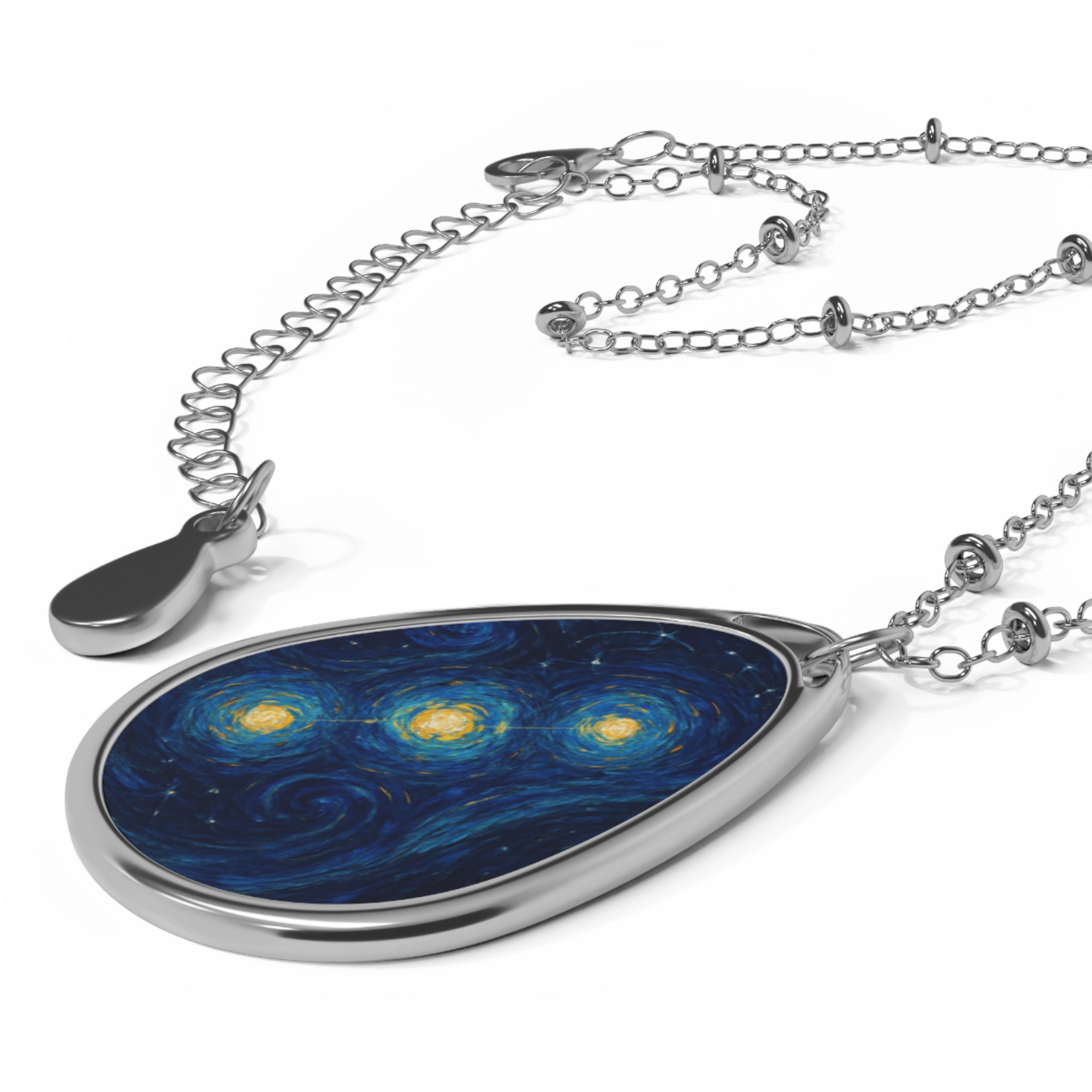 Orien's Belt Oval Necklace — Elegant Statement Jewelry