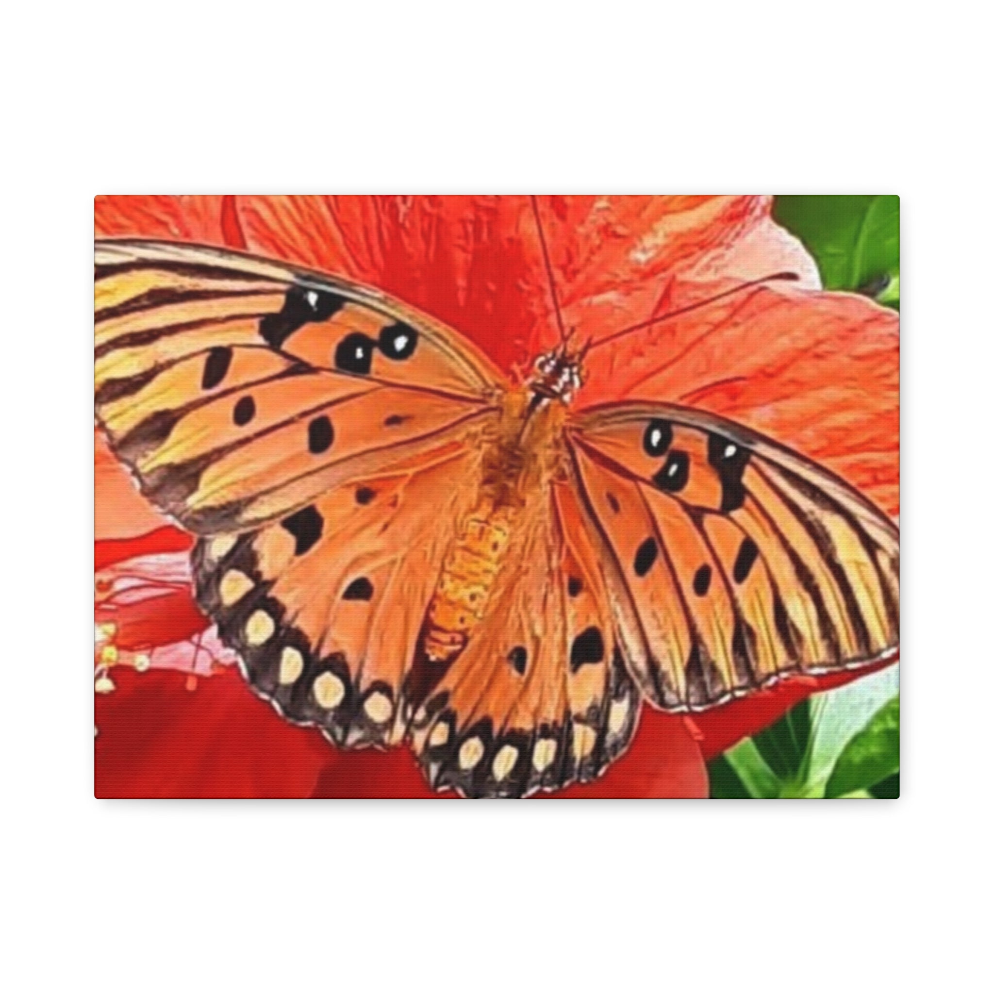 Vibrant Butterfly Canvas Art