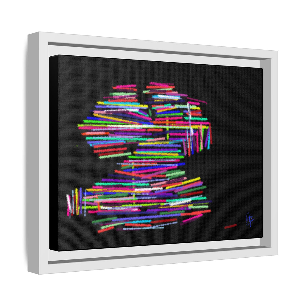 Balancing Life Matte Canvas Print (Framed)