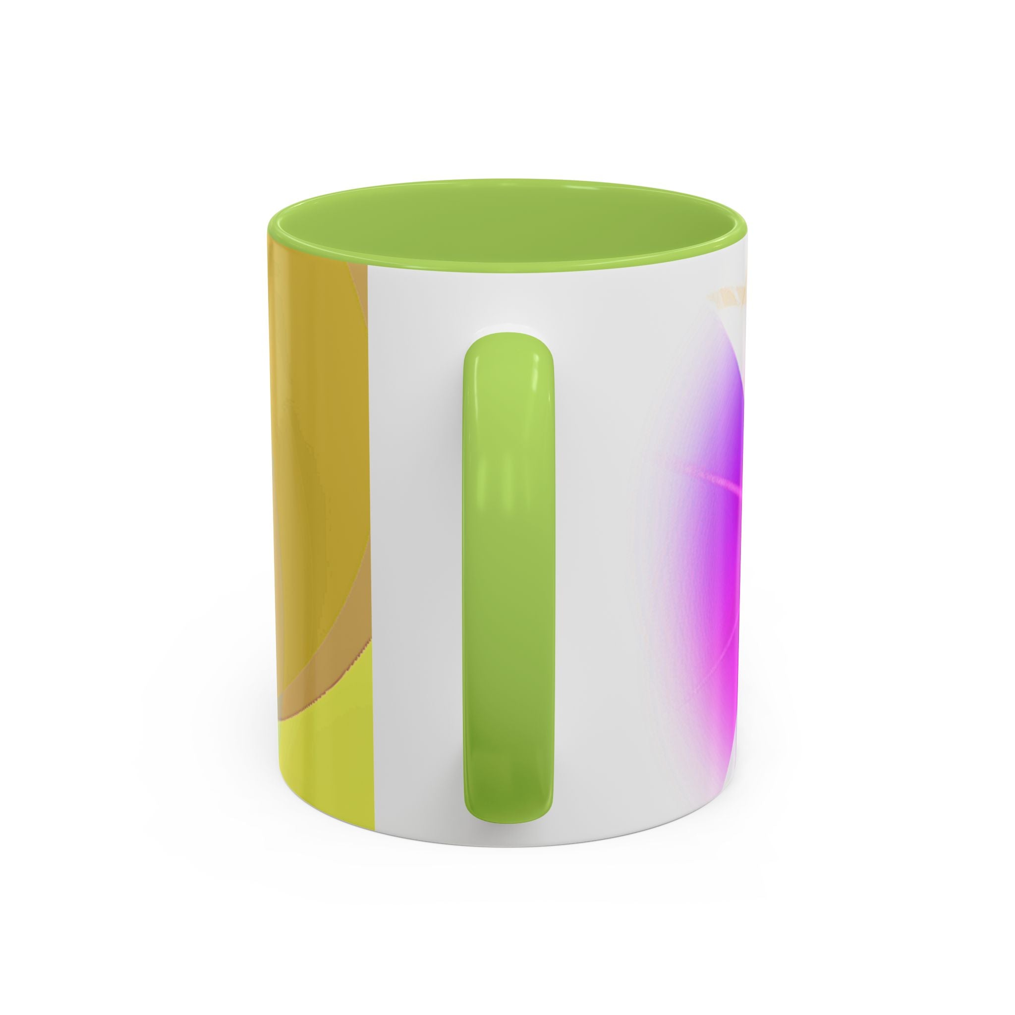 Colorful Heart Coffee Mug – Vibrant Abstract Love Accent Mug (11/15oz)