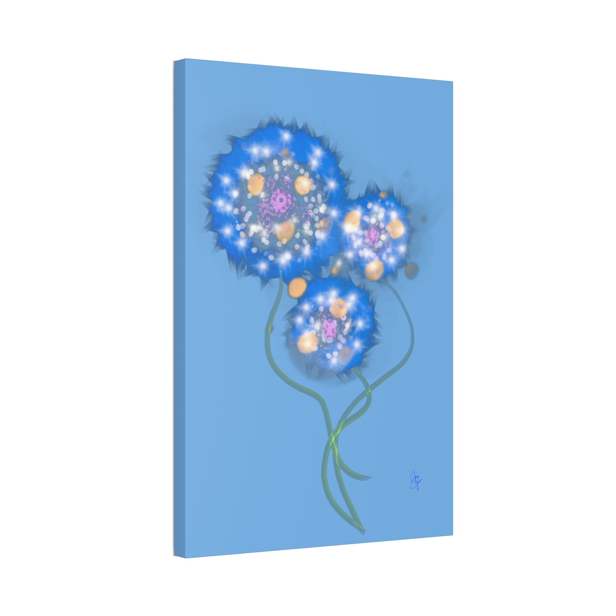 Happy Family Canvas Stretched 1.5" — Family Wall Art