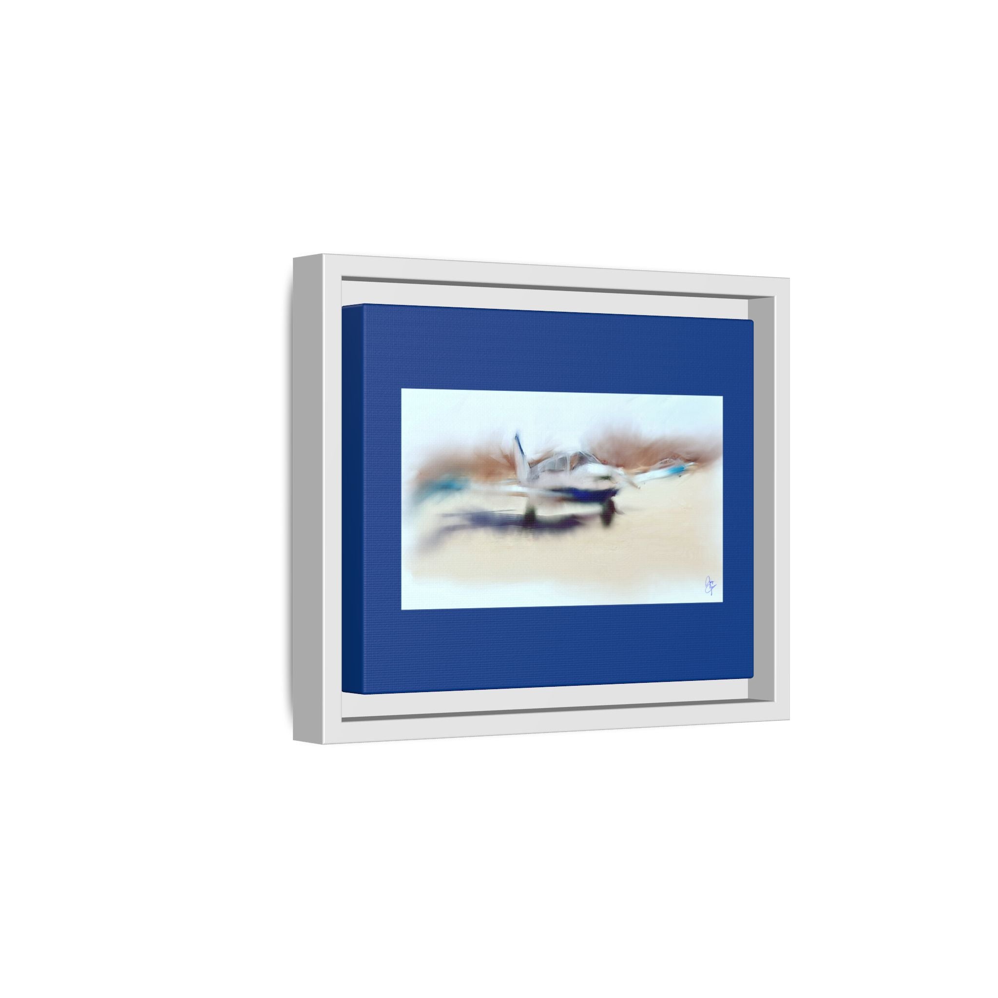 Matte Canvas, Framed (Multi-color)