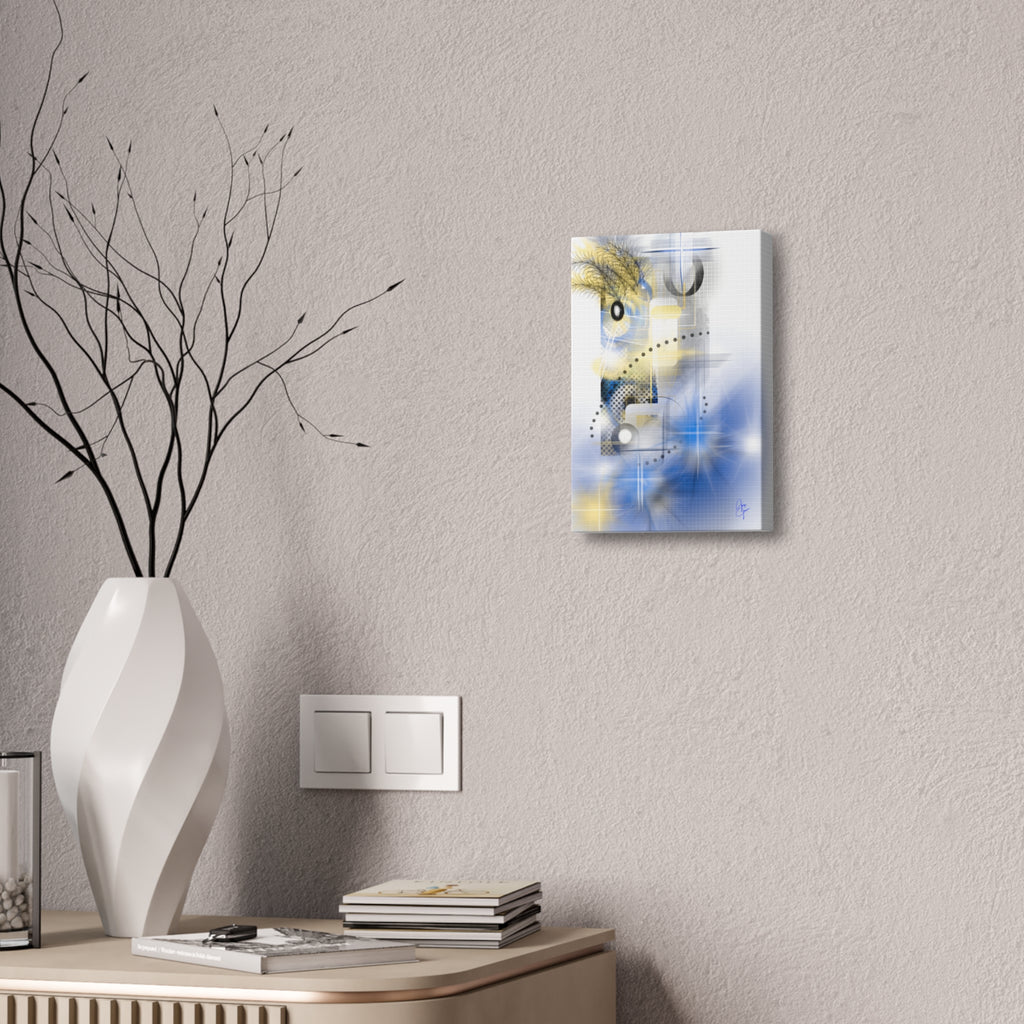 Abstract Parrot Canvas Stretched 1.5"