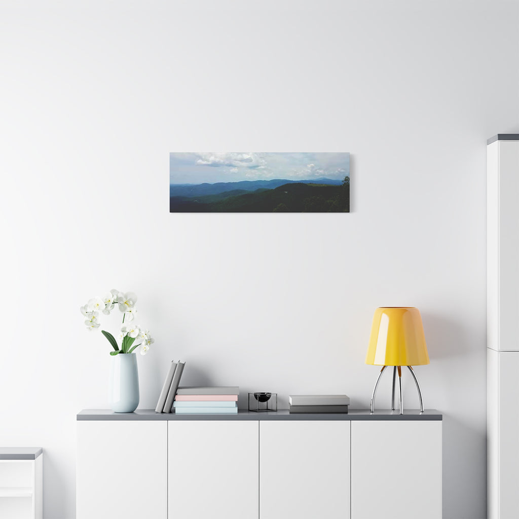 Blue Ridge Mountains Canvas Print — Matte Stretched Wall Art