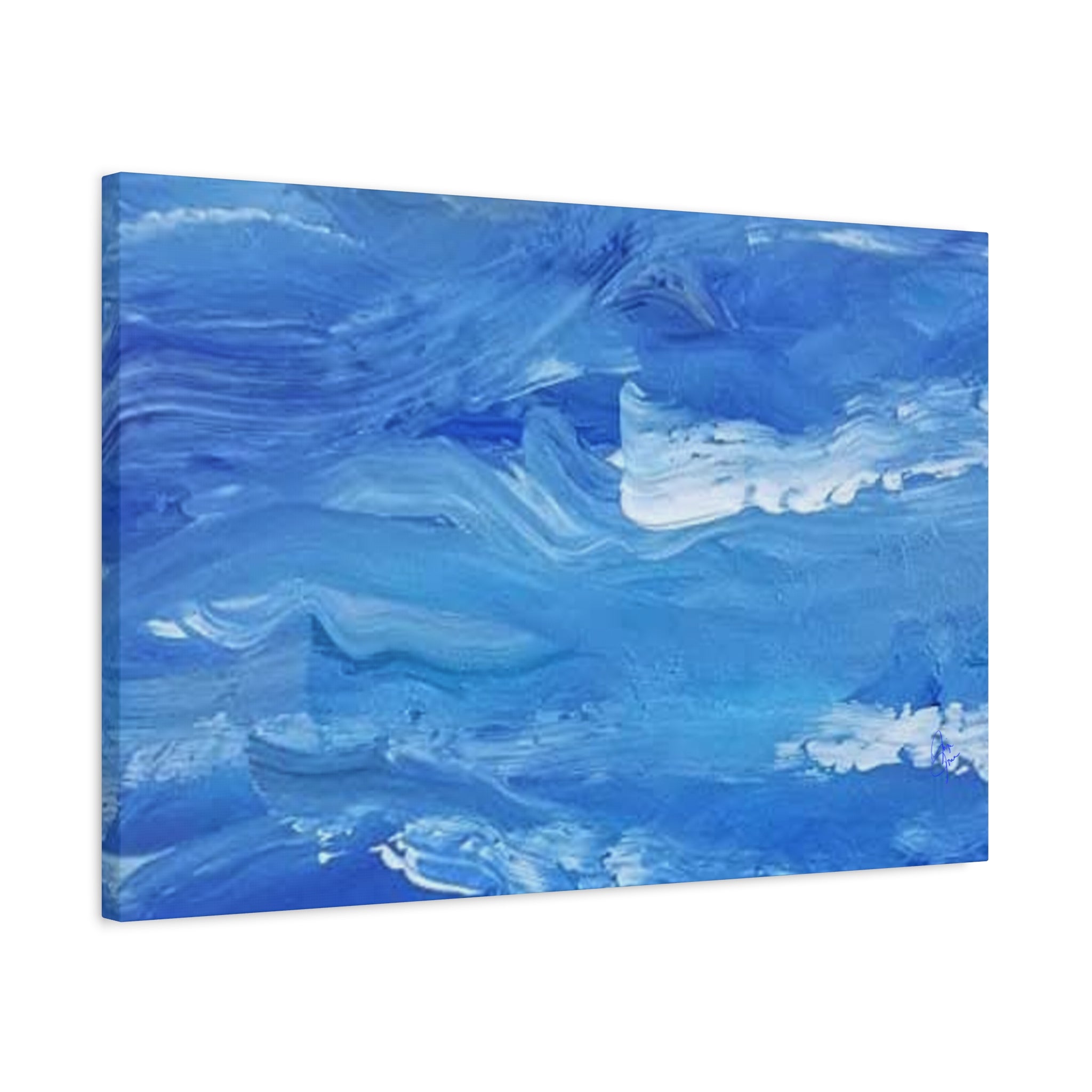 Canvas Wall Art - Blue Ocean Comfort