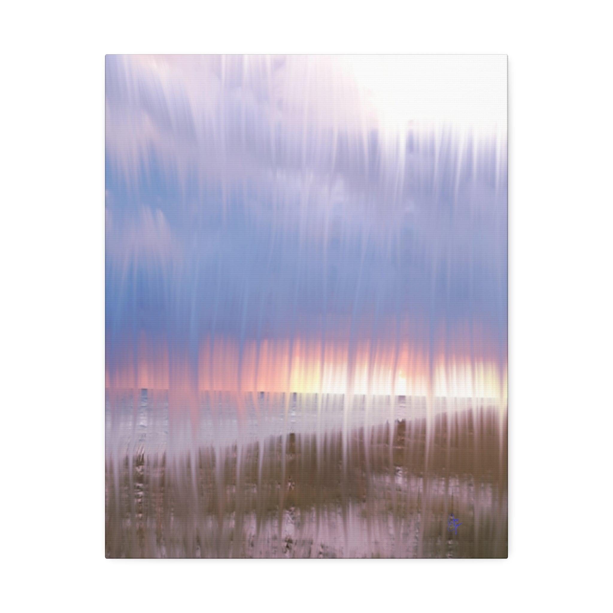 Abstract Sunset Canvas Print — Stretched 1.5"