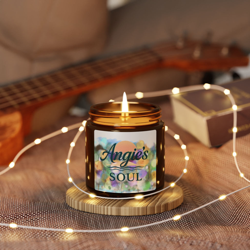 Angie's Soul Scented Soy Candle — Amber Jar (Multi-Size)