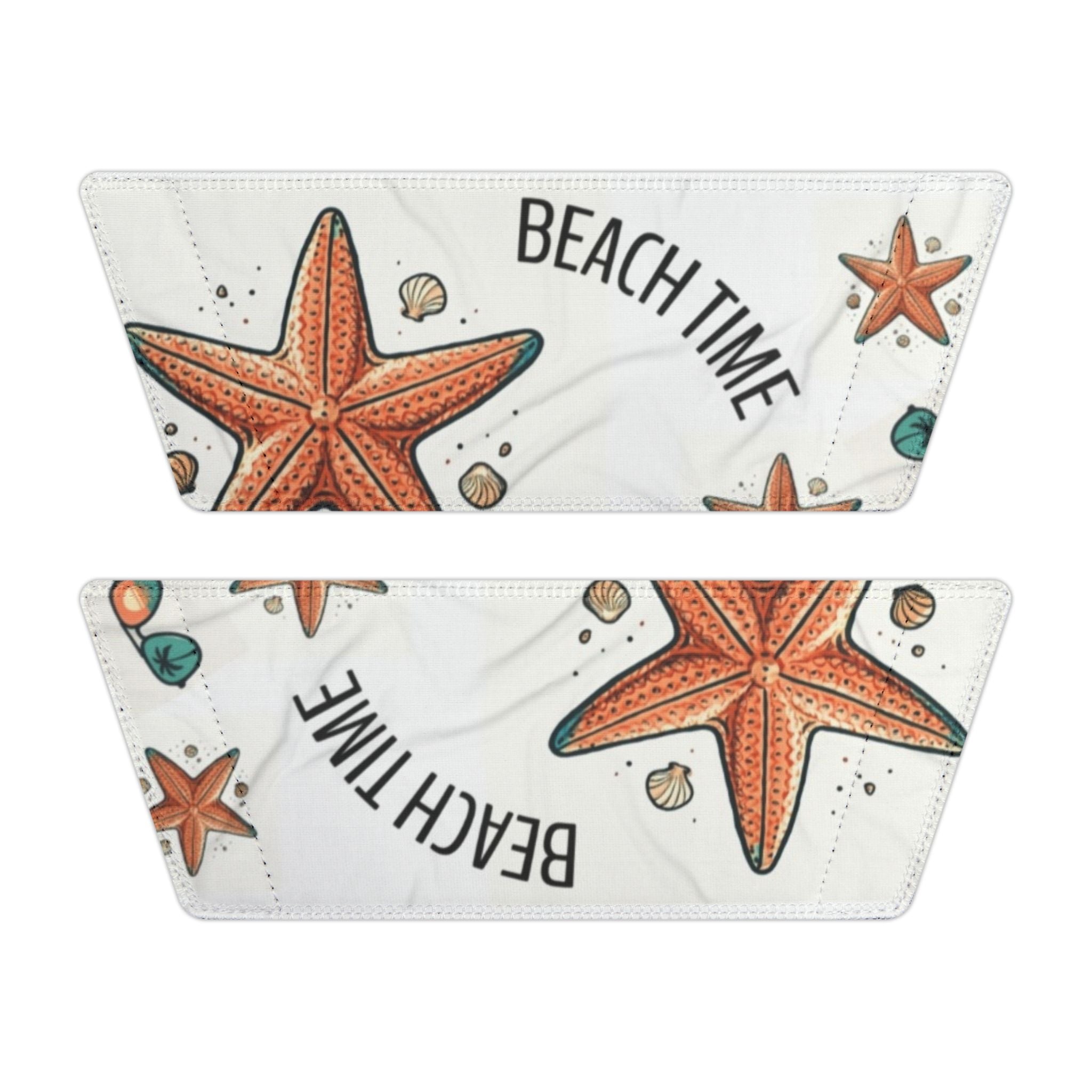 Beach Vibes Women's Slide Sandals — Starfish & Seashell Removable-Strap Slides
