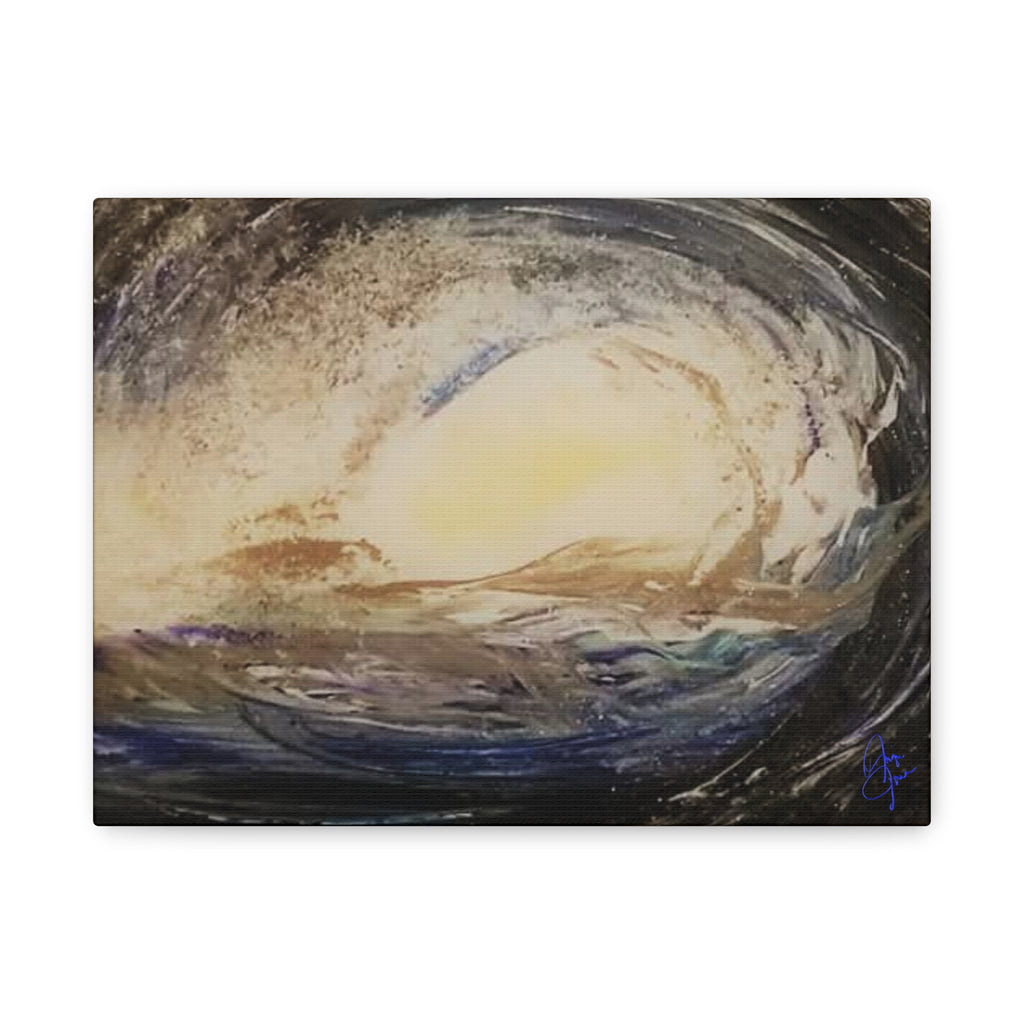 Surf the Waves Matte Canvas Wall Art — Stretched 1.25"