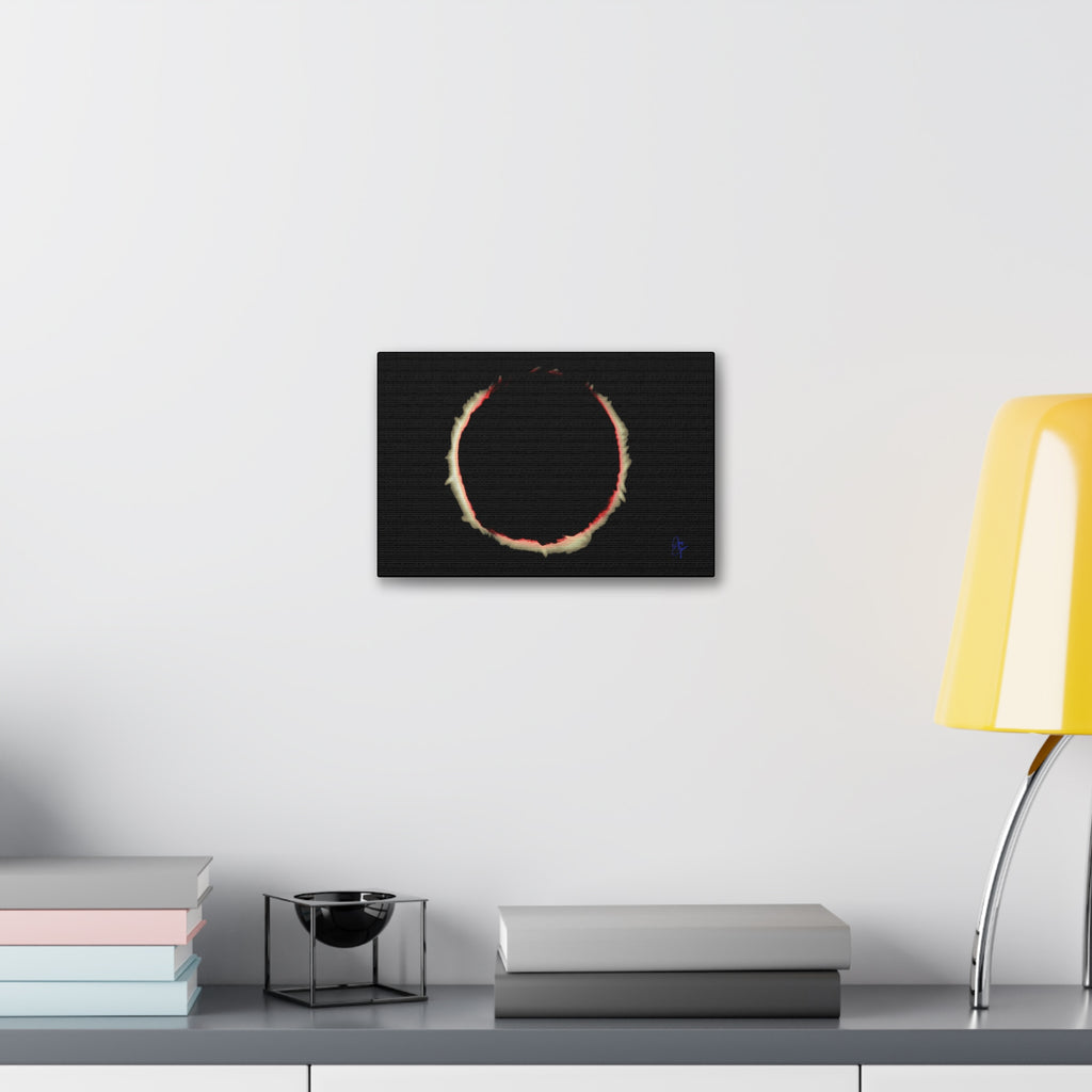 Solar Eclipse Canvas Stretched 1.5" — Wall Art Print