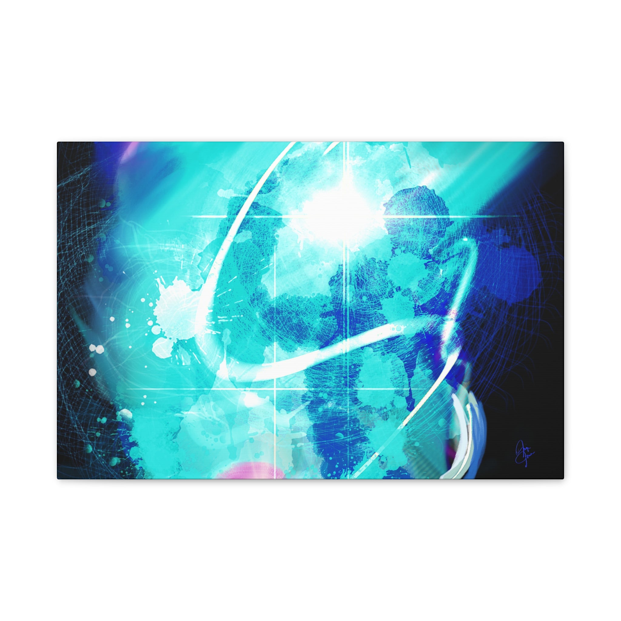 Crossing Over Canvas Wall Art — Stretched 0.75"