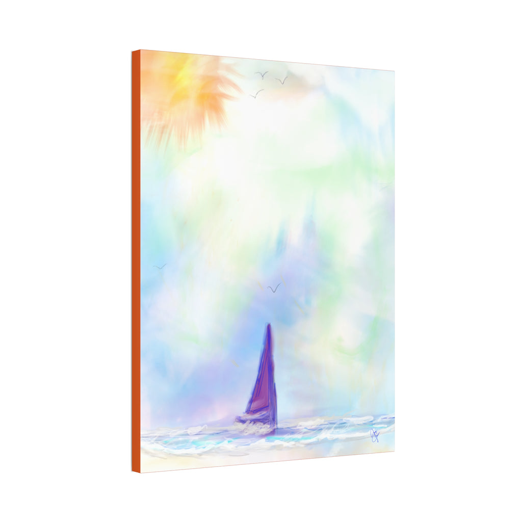 Sailboat Seascape Canvas