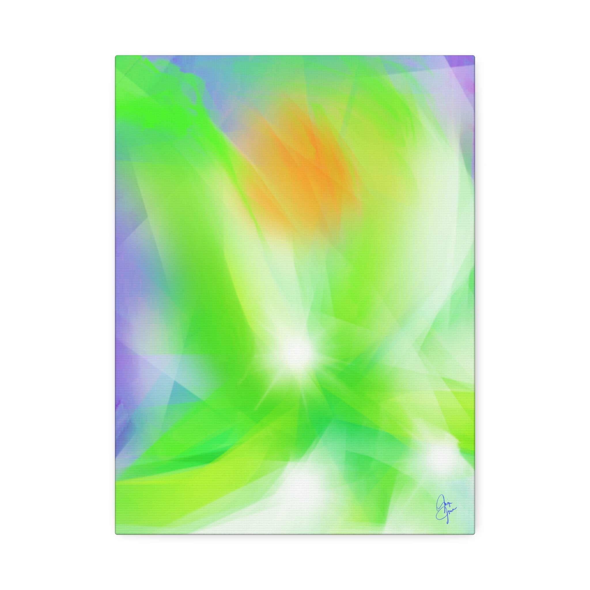 Palms in the Sun Canvas Stretched 1.5"