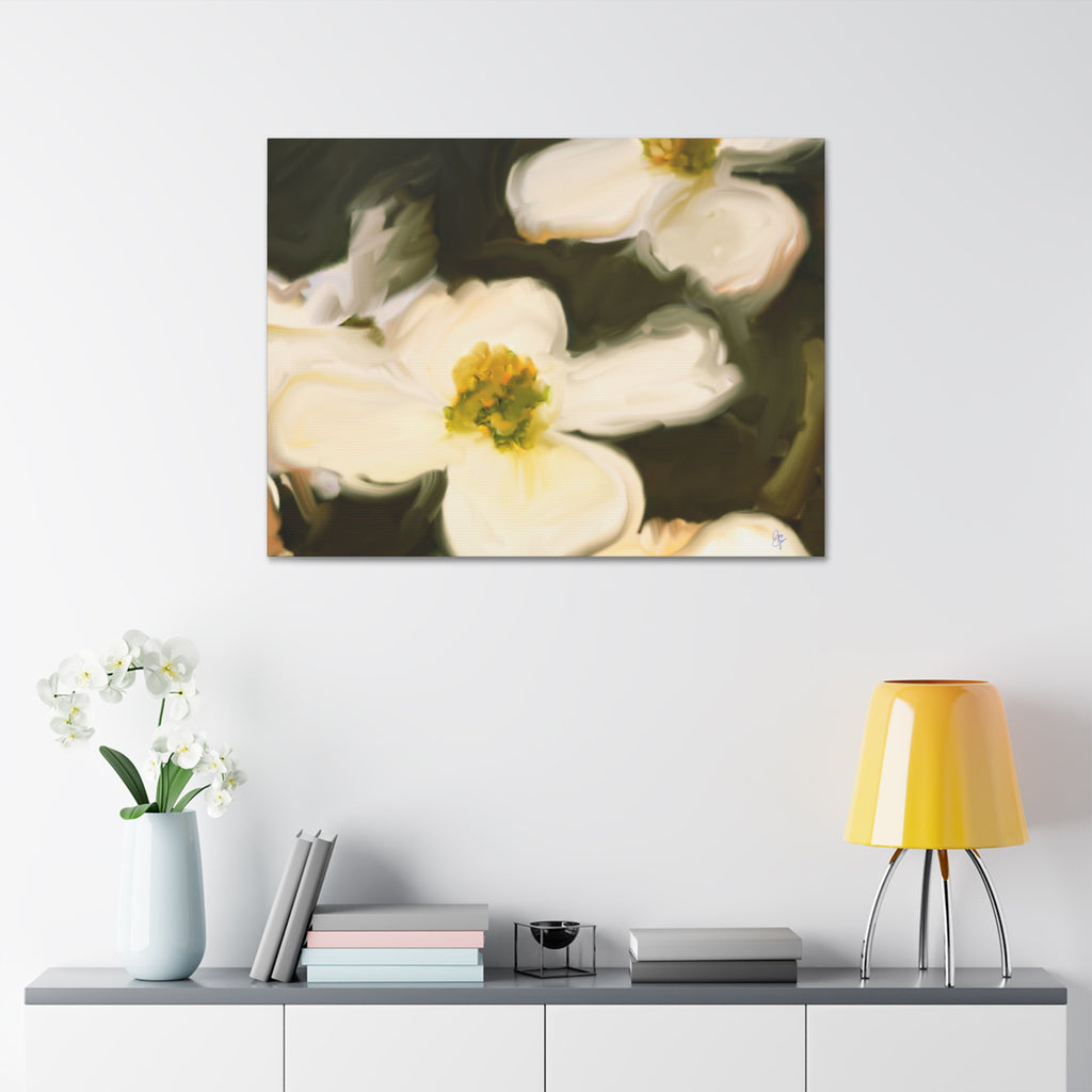 Davey Dogwood Park Palestine TX Canvas Wall Art