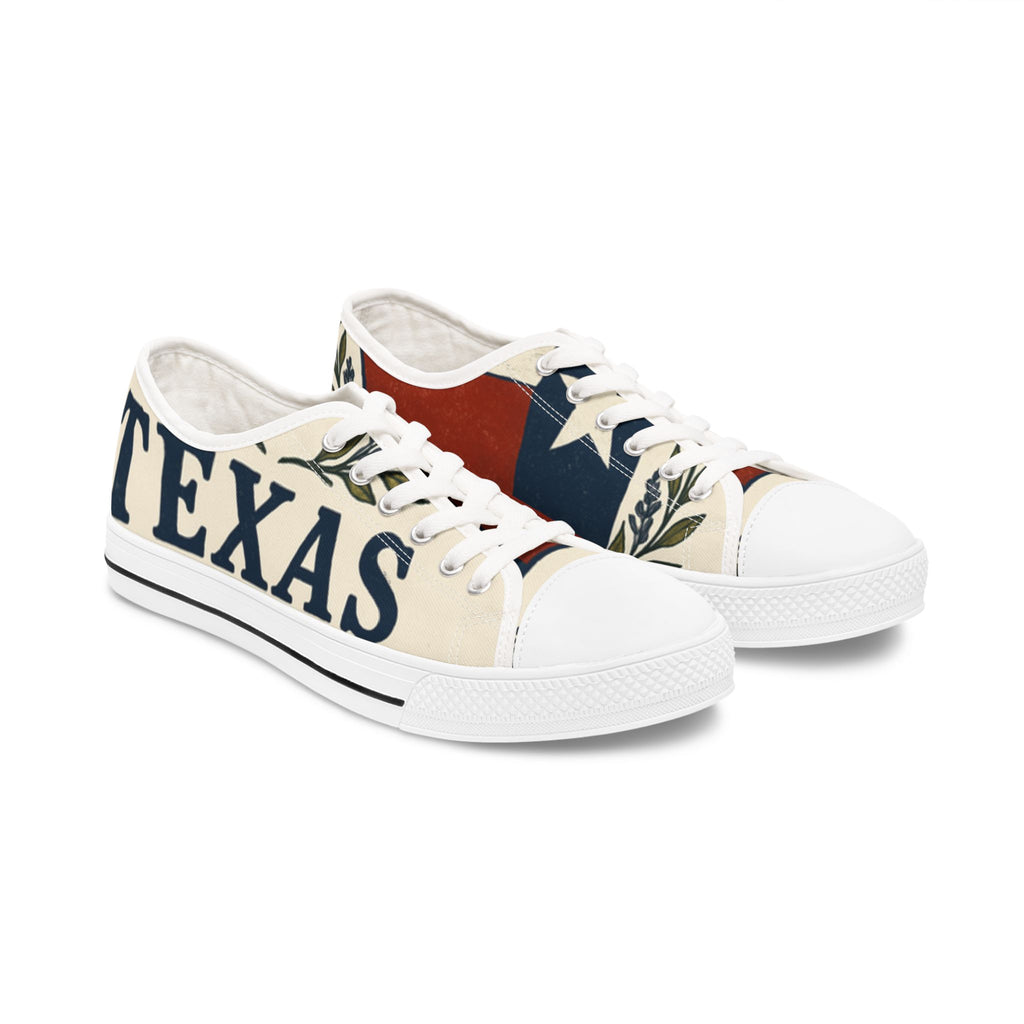 Texas Floral Women's Low Top Sneakers
