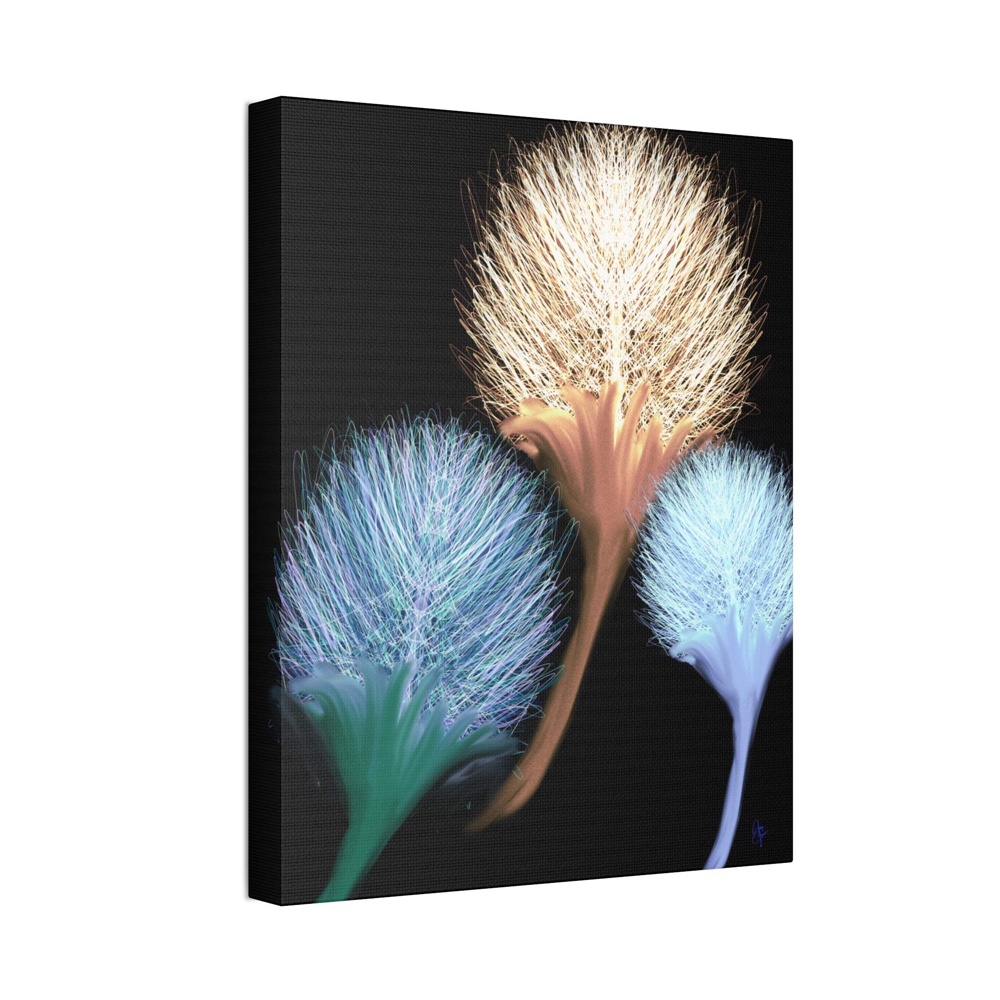 Floral Frond Canvas