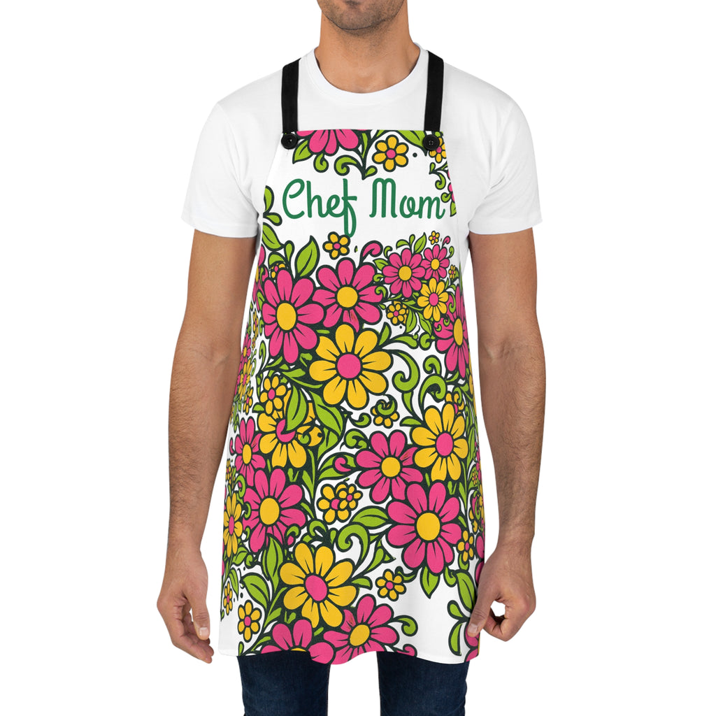 Chef Apron - Chef Mom Award - Kitchen Cooking Gift