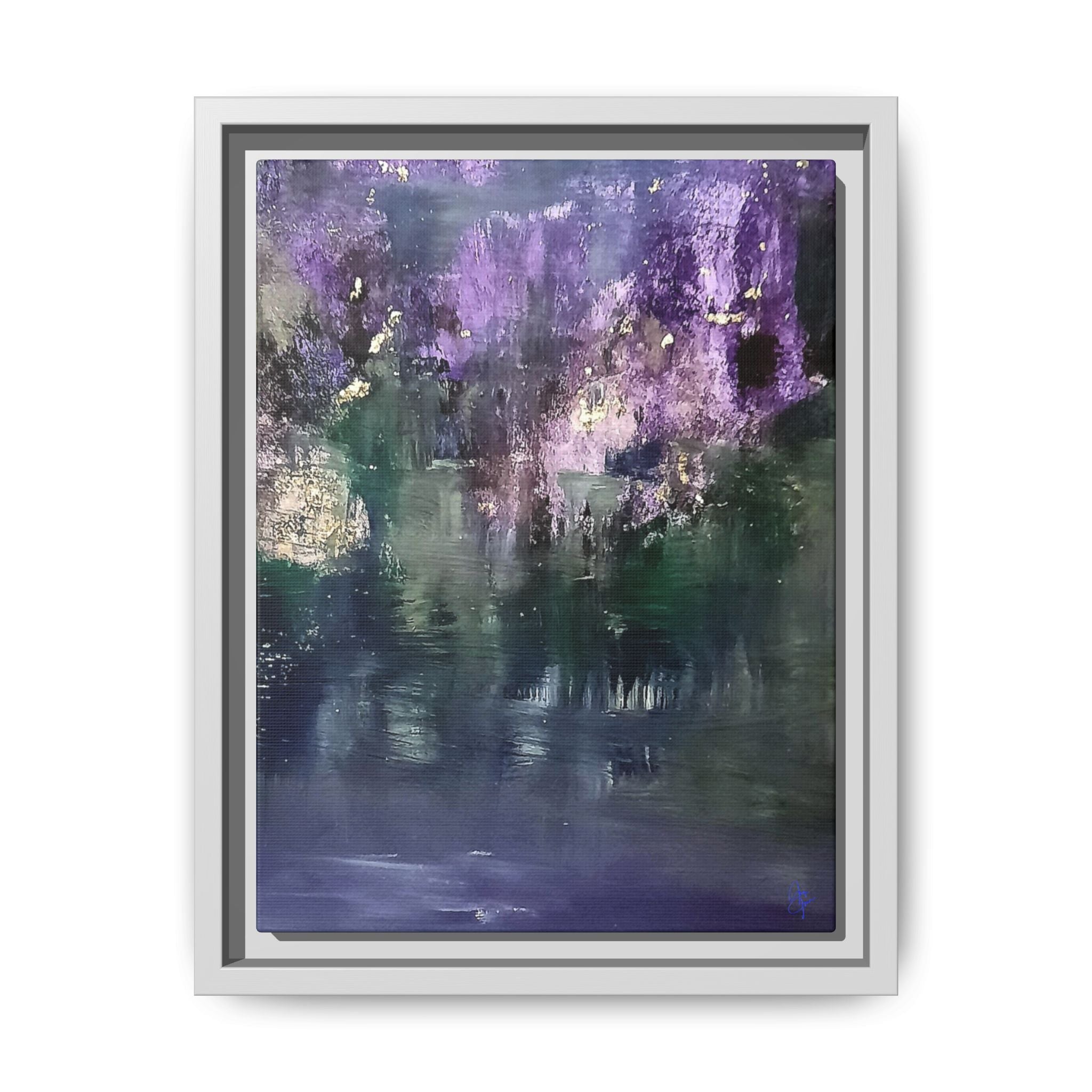 Impressionism Vibes Matte Canvas Print (Framed)
