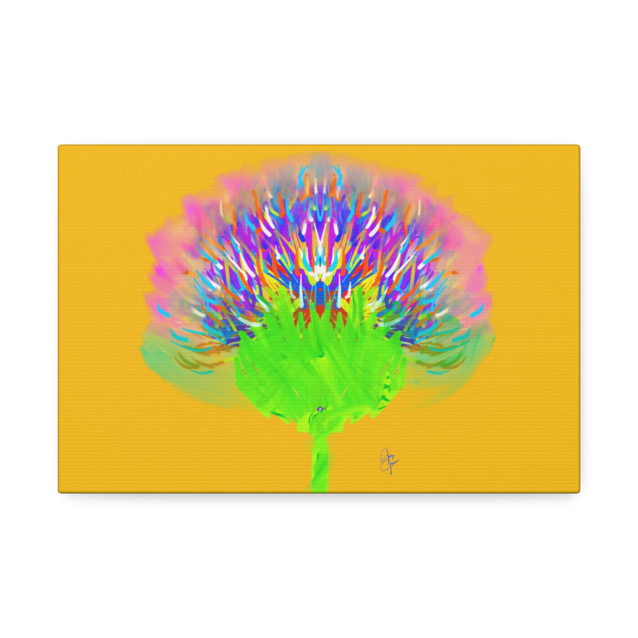 Vibrant Bloom Canvas