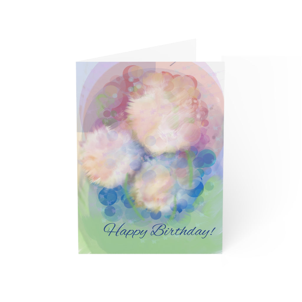 Birthday & Thank You Greeting Cards Set — Pack of 1/10/30/50