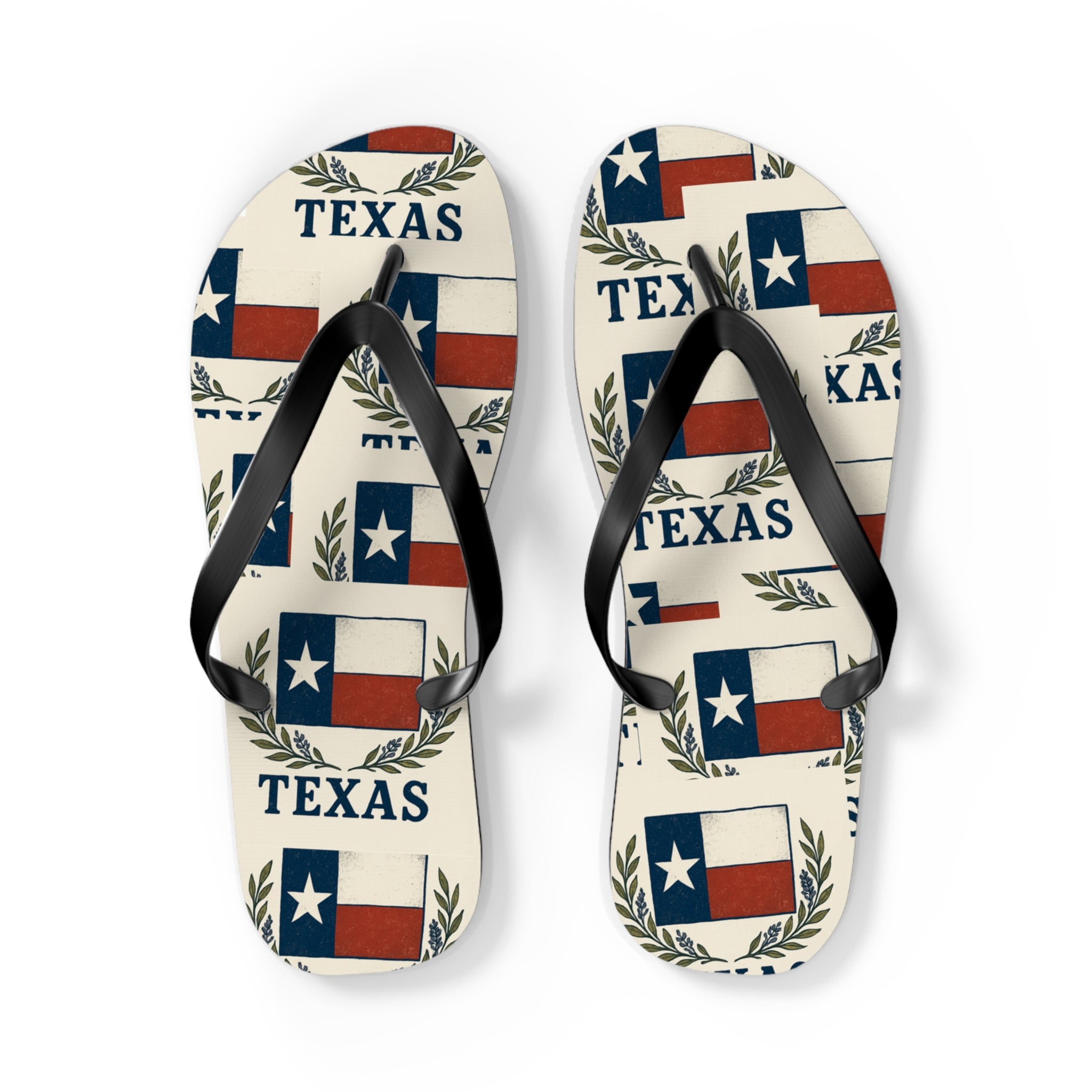 Texas Flag Flip Flops for Summer Fun