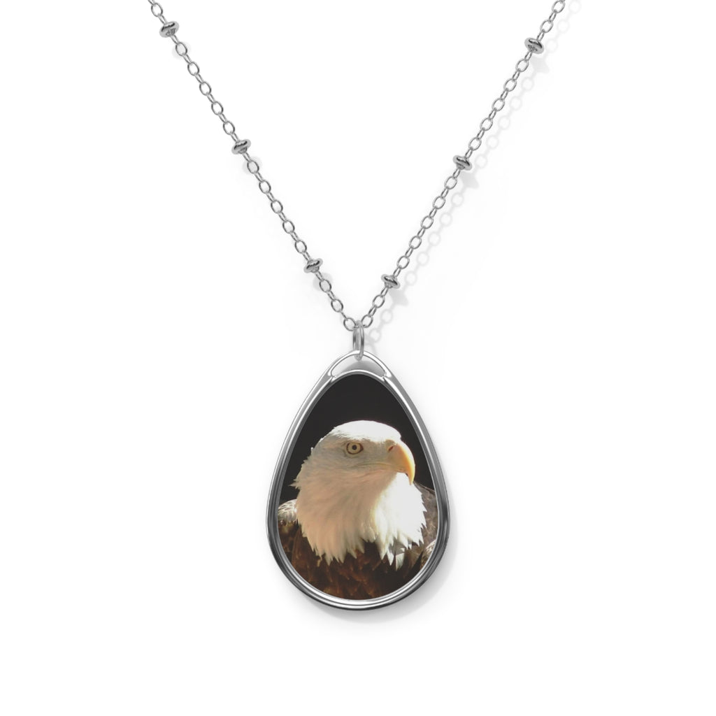 Necklace - American Pride Oval Necklace