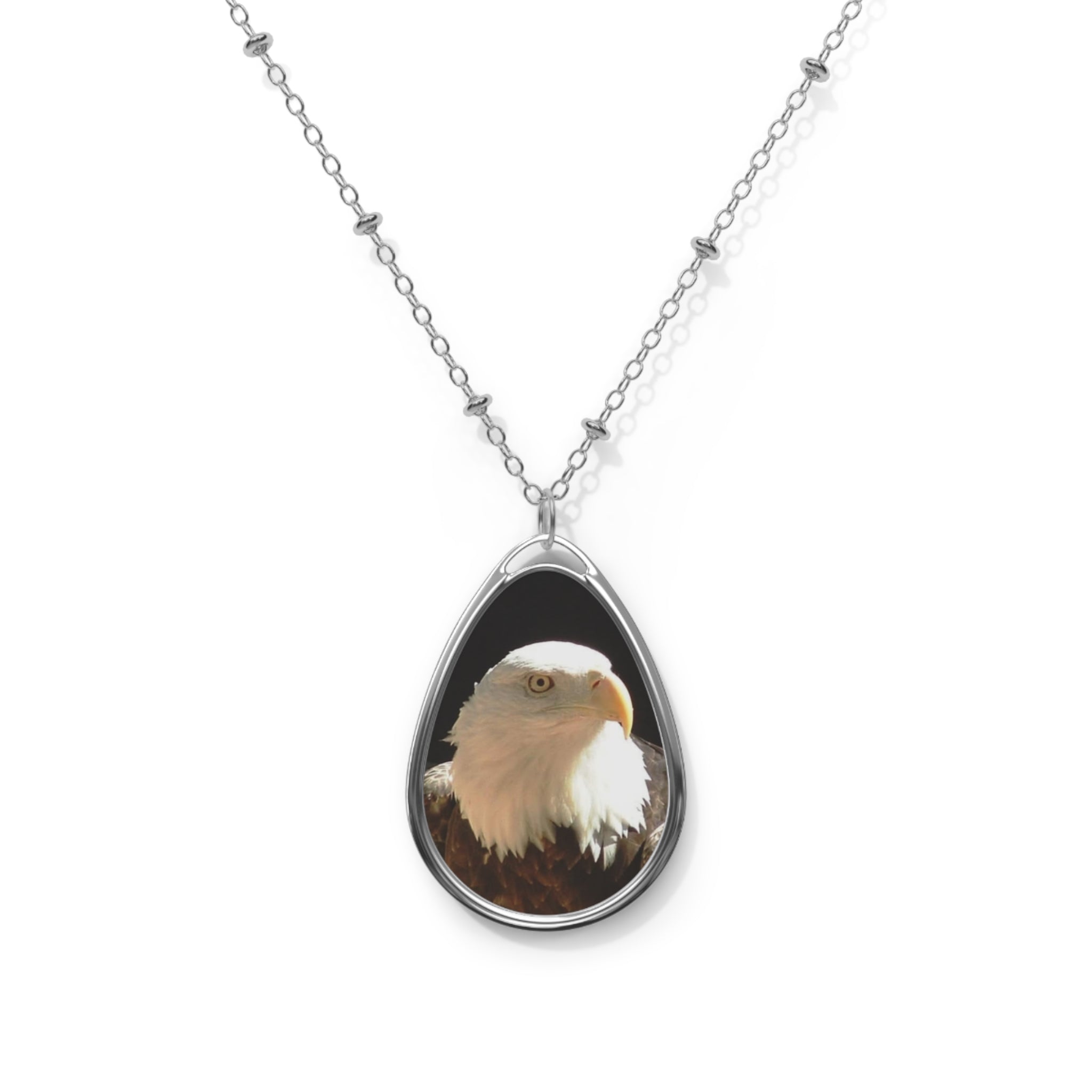 Necklace - American Pride Oval Necklace