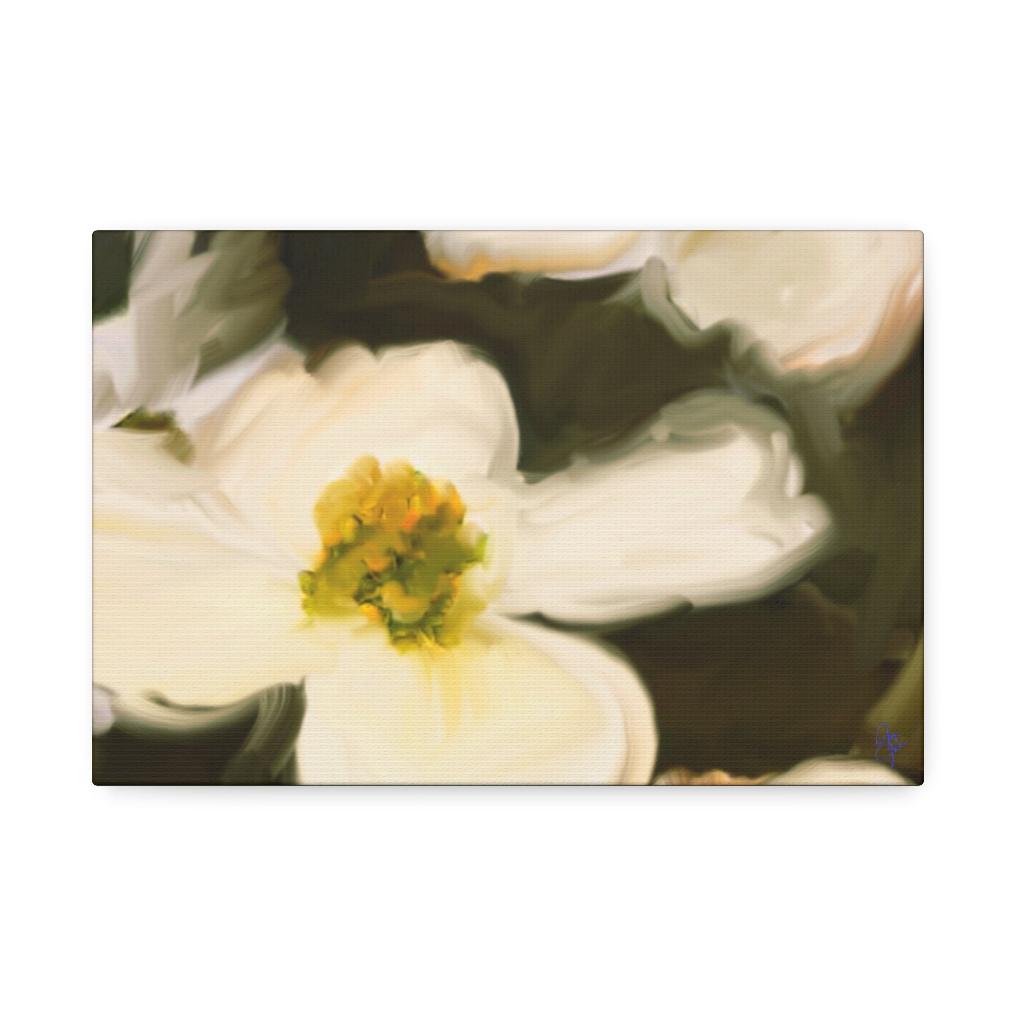 Davey Dogwood Park Palestine TX Canvas Wall Art