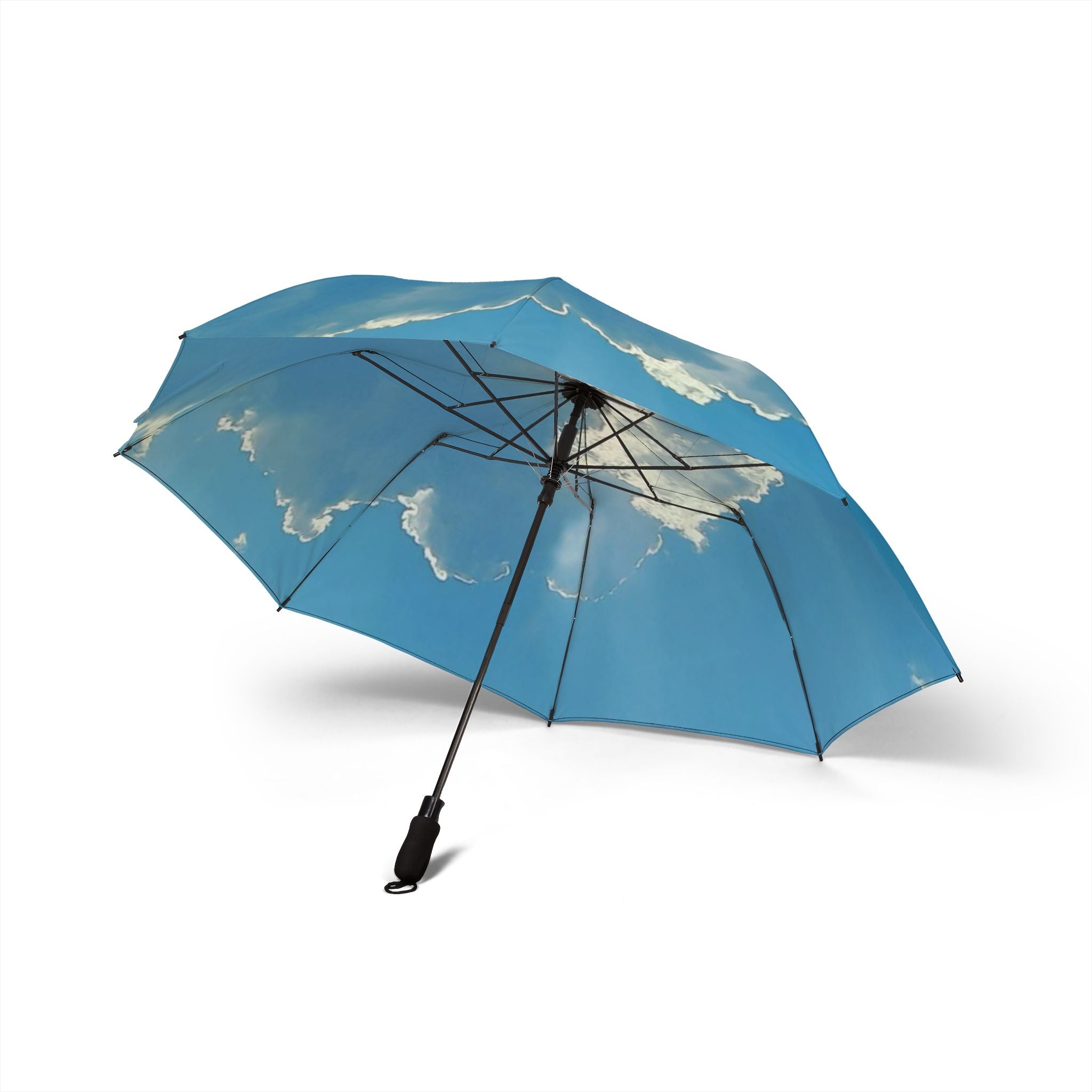 Sky Cloud Semi-Automatic Foldable Umbrella
